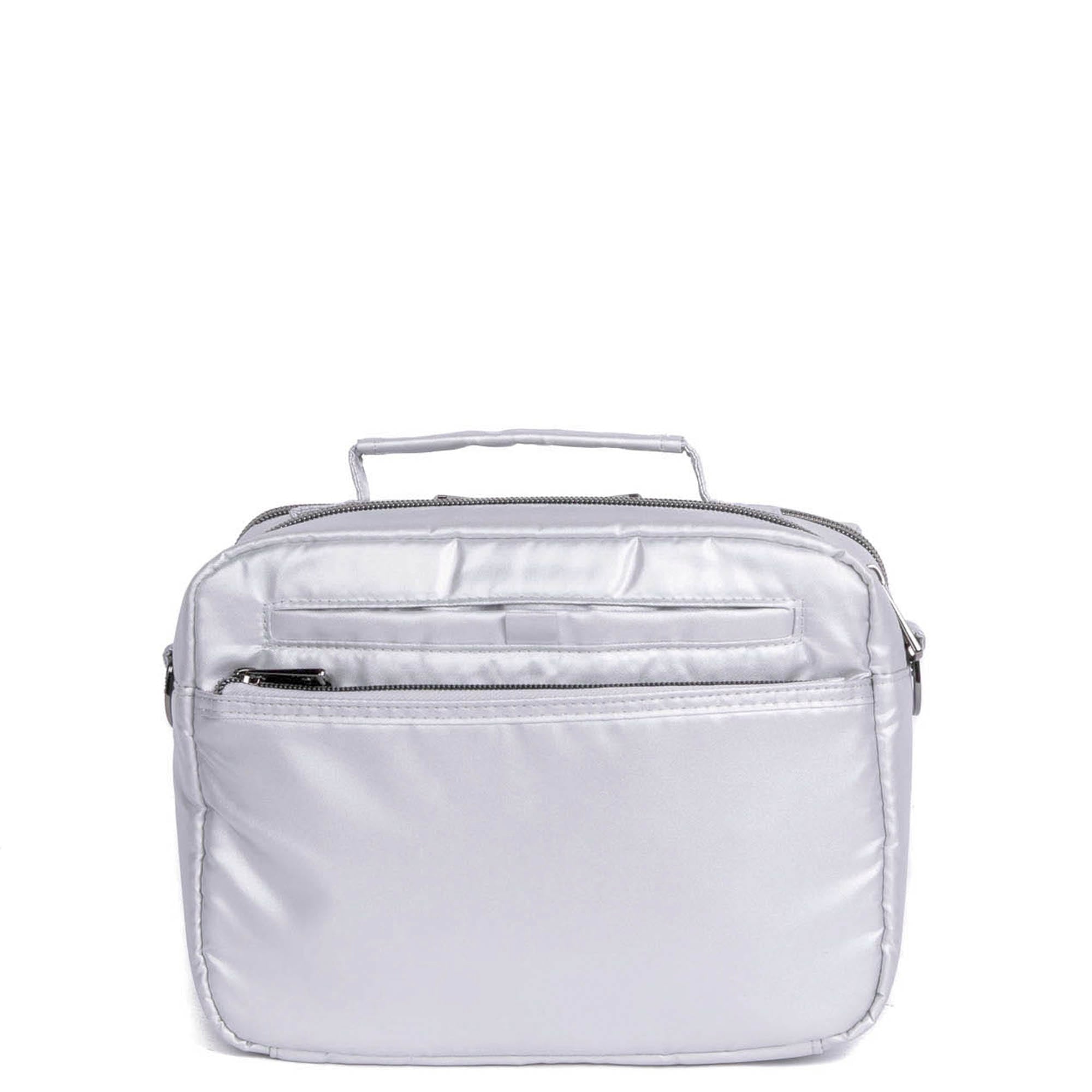 Bebop Crossbody Bag - METALLIC SILVER - Bebop_MetallicSilver_04