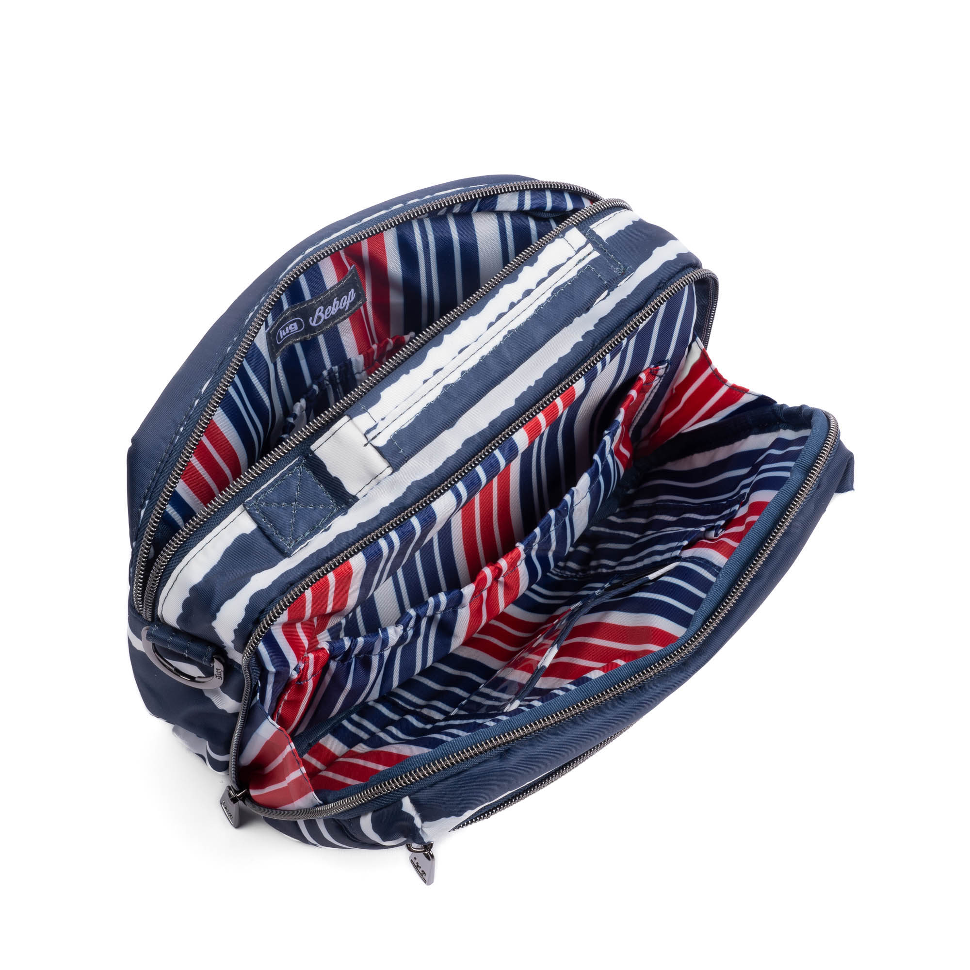 Bebop Crossbody Bag - NAVY STRIPE - Bebop_NavyStripe_05_86db268a-5dd0-4d43-b6fb-ea72e32edb89