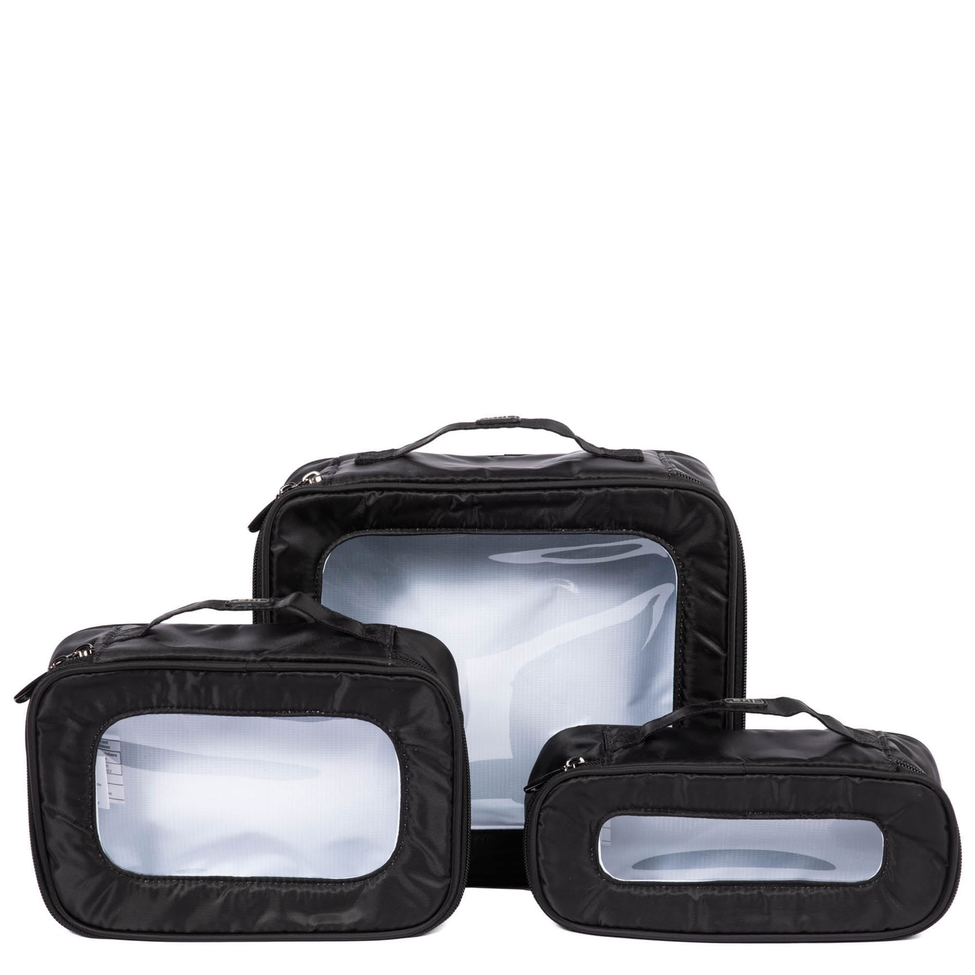 Bento Box 3pc Storage Container Set - BLACK - BentoBox3pcs_Black_01