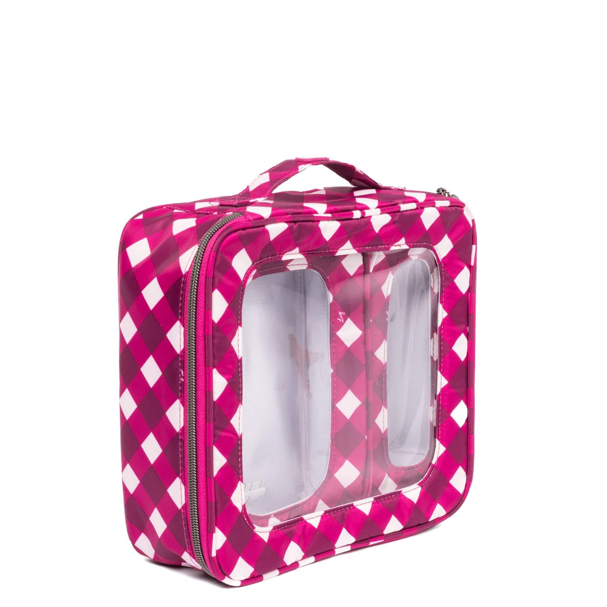 Bento Box 3pc Storage Container Set - GINGHAM BERRY - BentoBox3pcs_GinghamBerry_02