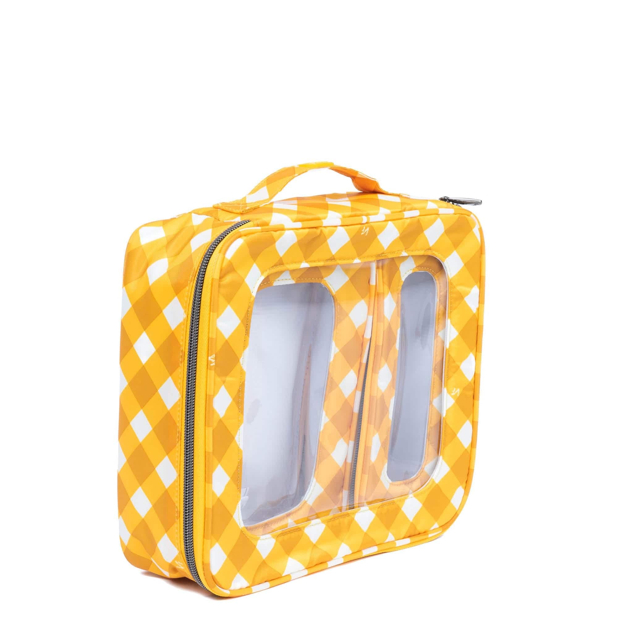 Bento Box 3pc Storage Container Set - GINGHAM MUSTARD - BentoBox3pcs_GinghamMustard_02
