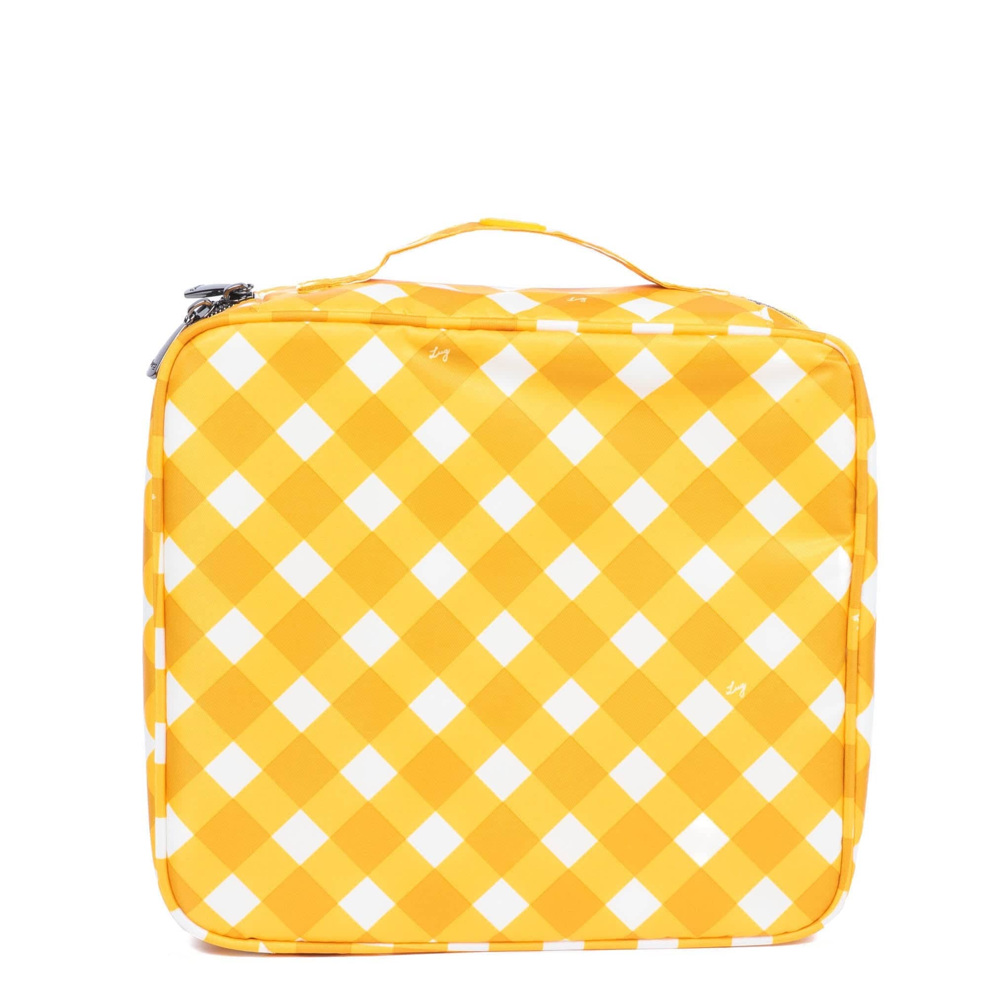 Bento Box 3pc Storage Container Set - GINGHAM MUSTARD - BentoBox3pcs_GinghamMustard_04