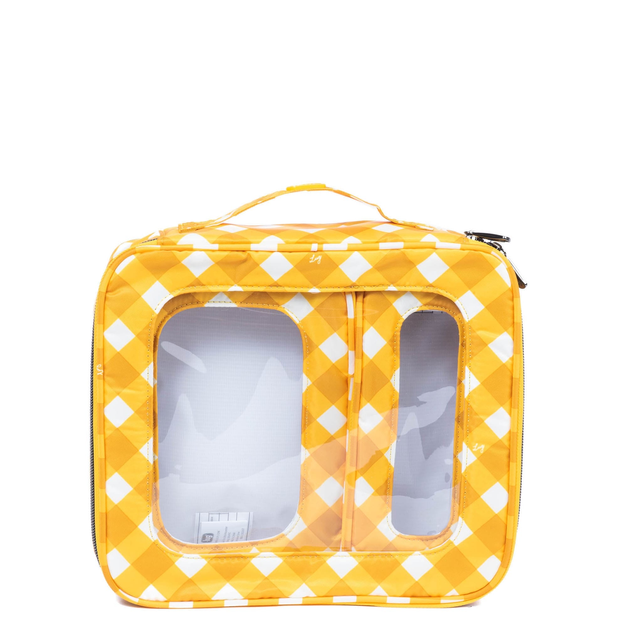Bento Box 3pc Storage Container Set - GINGHAM MUSTARD - BentoBox3pcs_GinghamMustard_05