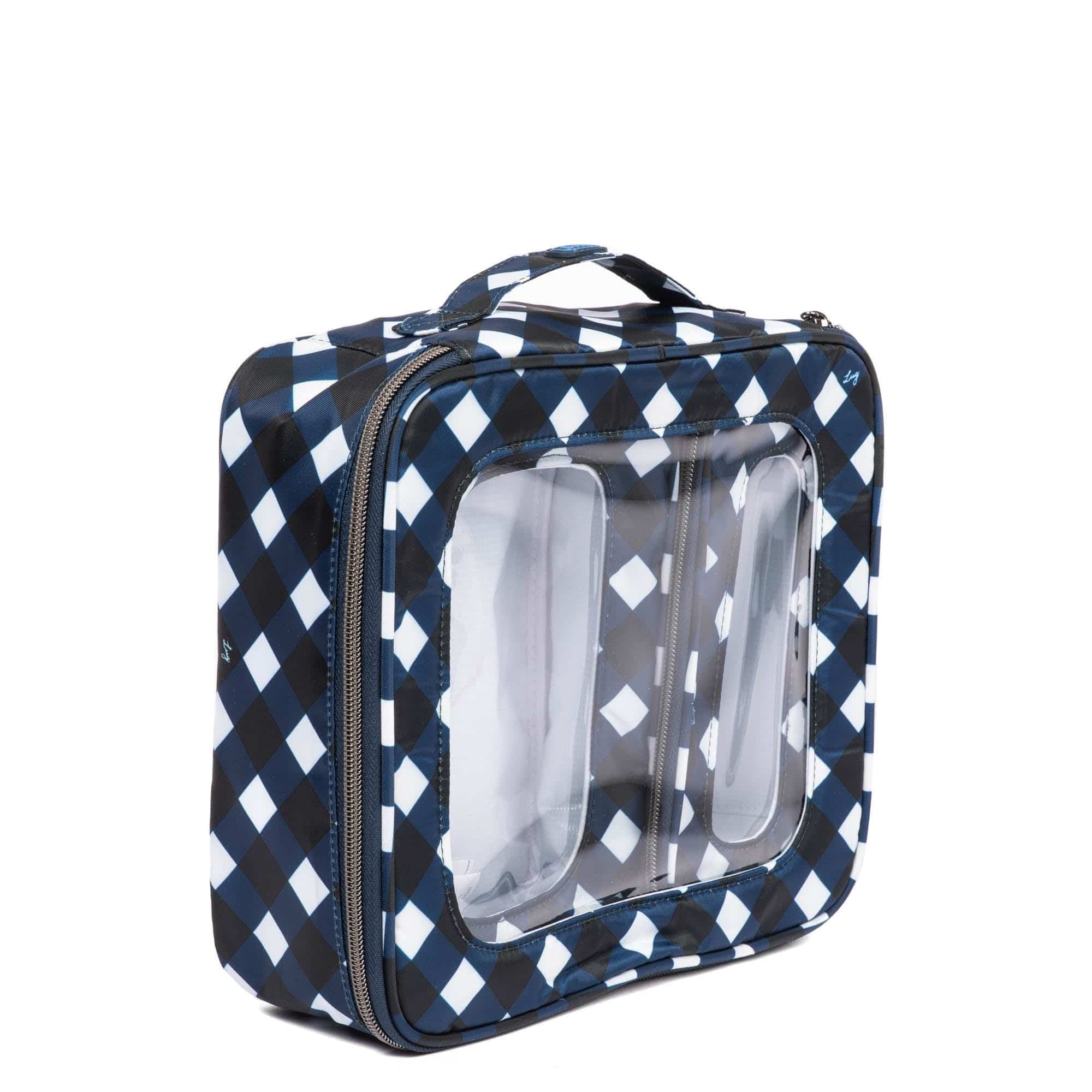 Bento Box 3pc Storage Container Set - GINGHAM NAVY - BentoBox3pcs_GinghamNavy_02