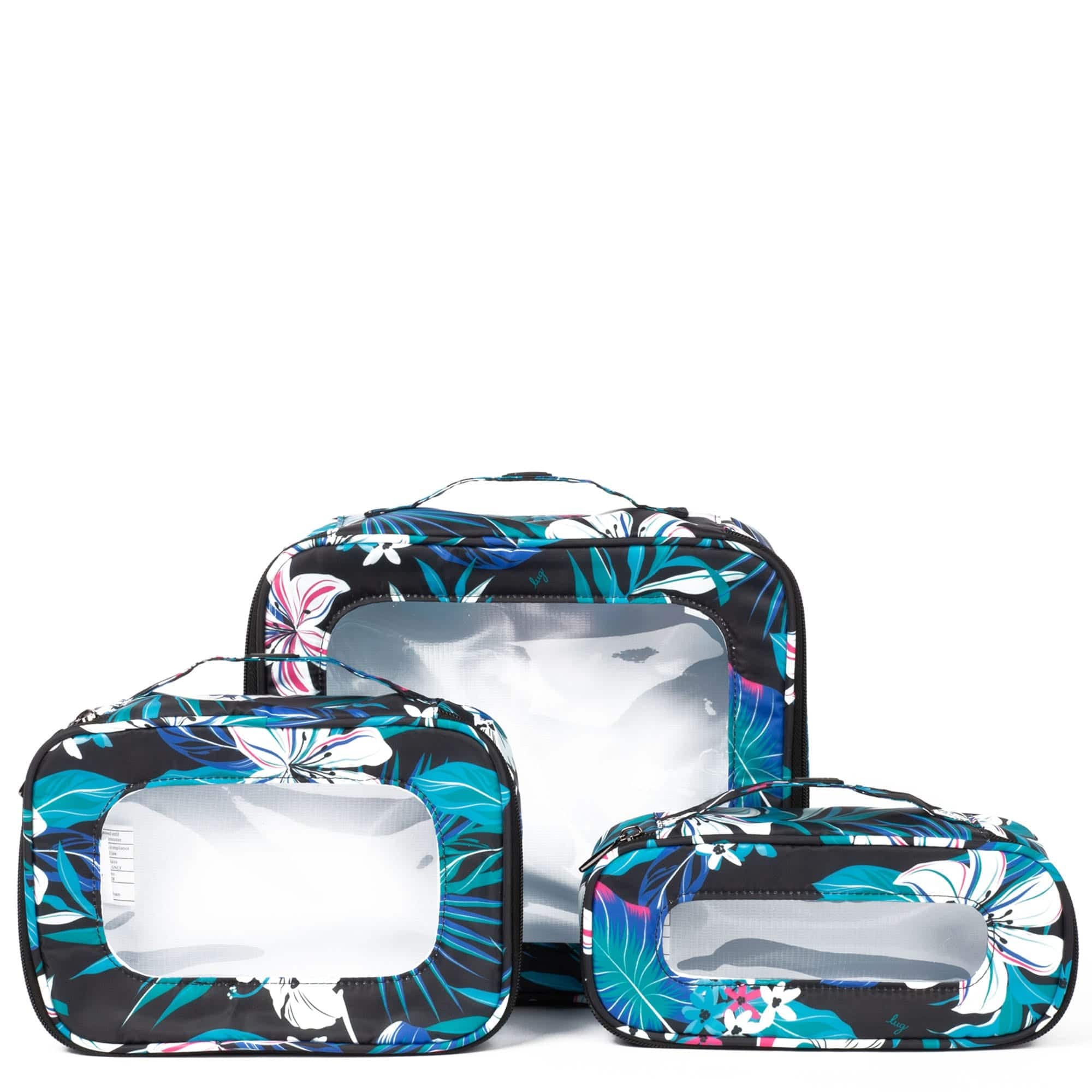 Bento Box 3pc Storage Container Set - HIBISCUS MULTI - BentoBox3pcs_HibiscusMulti_01_73a5432e-4c55-4180-8eae-90189aa069ed