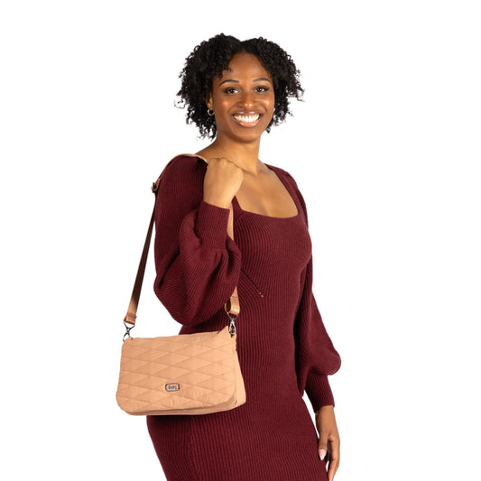 Bina Cloud Go Foldover Crossbody Bag - - Bina_Lifestyle_06