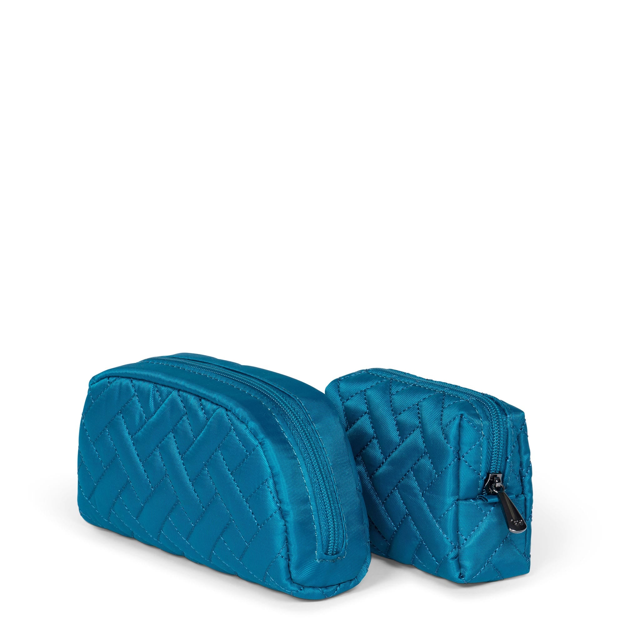 Bobsled Eyeglass Case & Choo Choo Mini Pill Box Set - OCEAN BLUE - BobSled_MiniChooChooDuo_OceanBlue_03