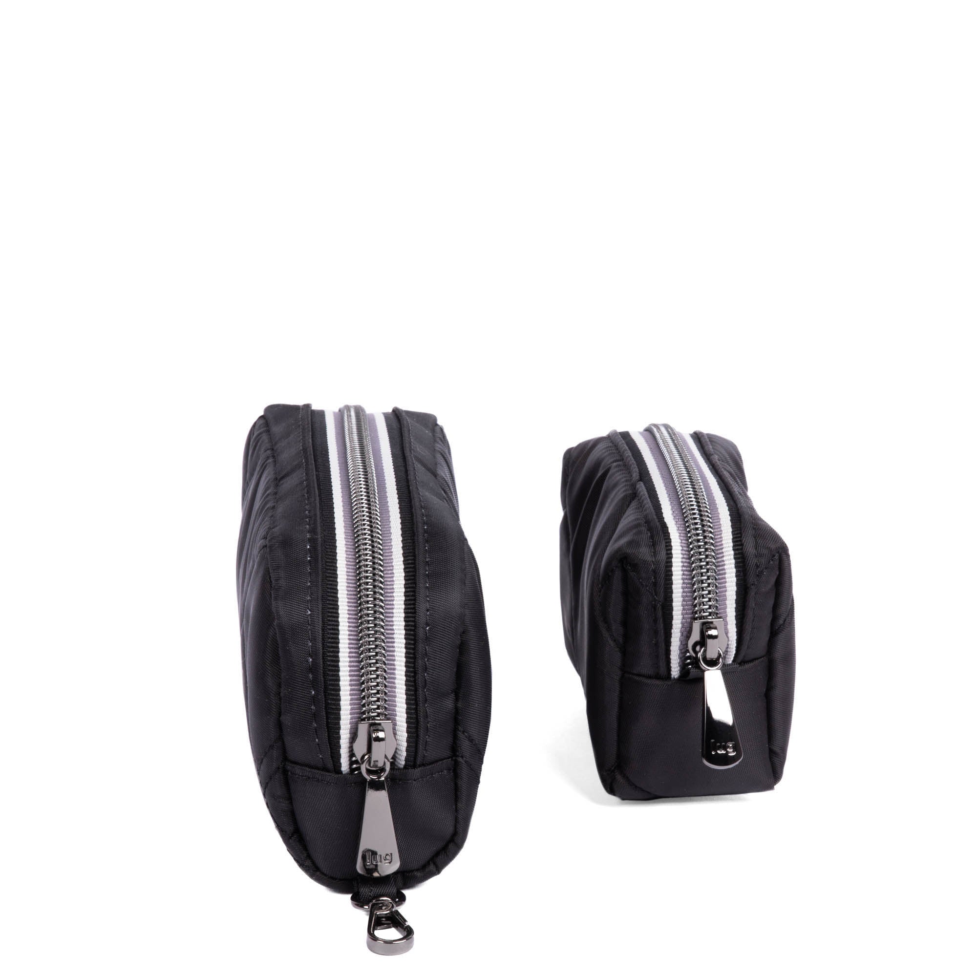 Bobsled XL Eyeglass Case & Choo Choo Mini Pill Box Set - BLACK - BobsledXL_ChooChooMini_Black_03