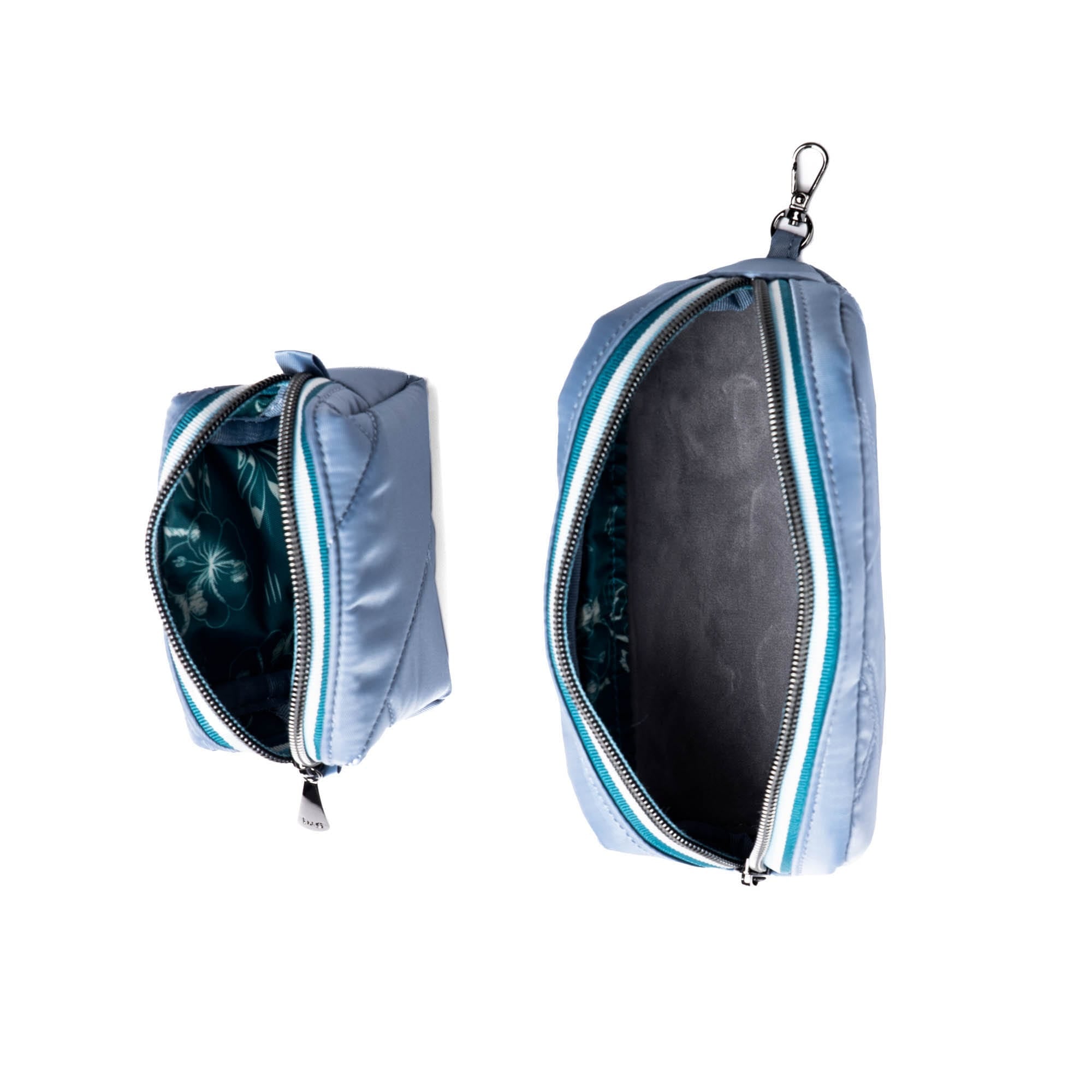 Bobsled XL Eyeglass Case & Choo Choo Mini Pill Box Set - BLUE MOON - BobsledXL_ChooChooMini_BluemoonIcePop_05