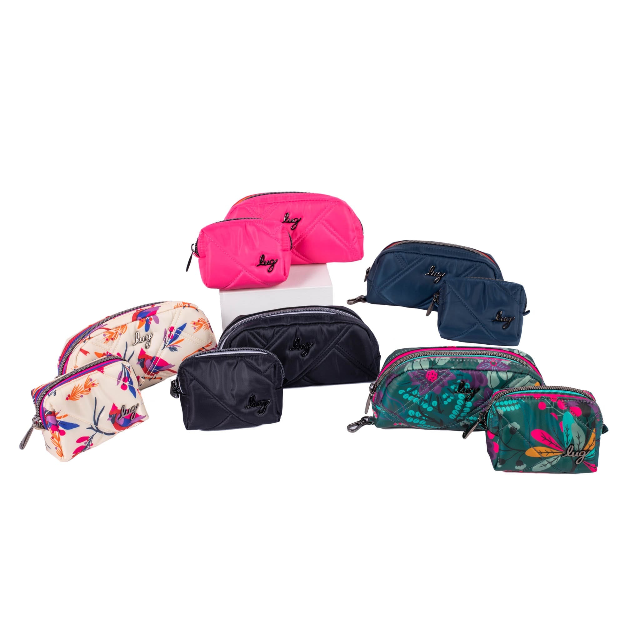 Bobsled XL Eyeglass Case & Choo Choo Mini Pill Box Set - - BobsledXL_ChooChooMini_Group_02