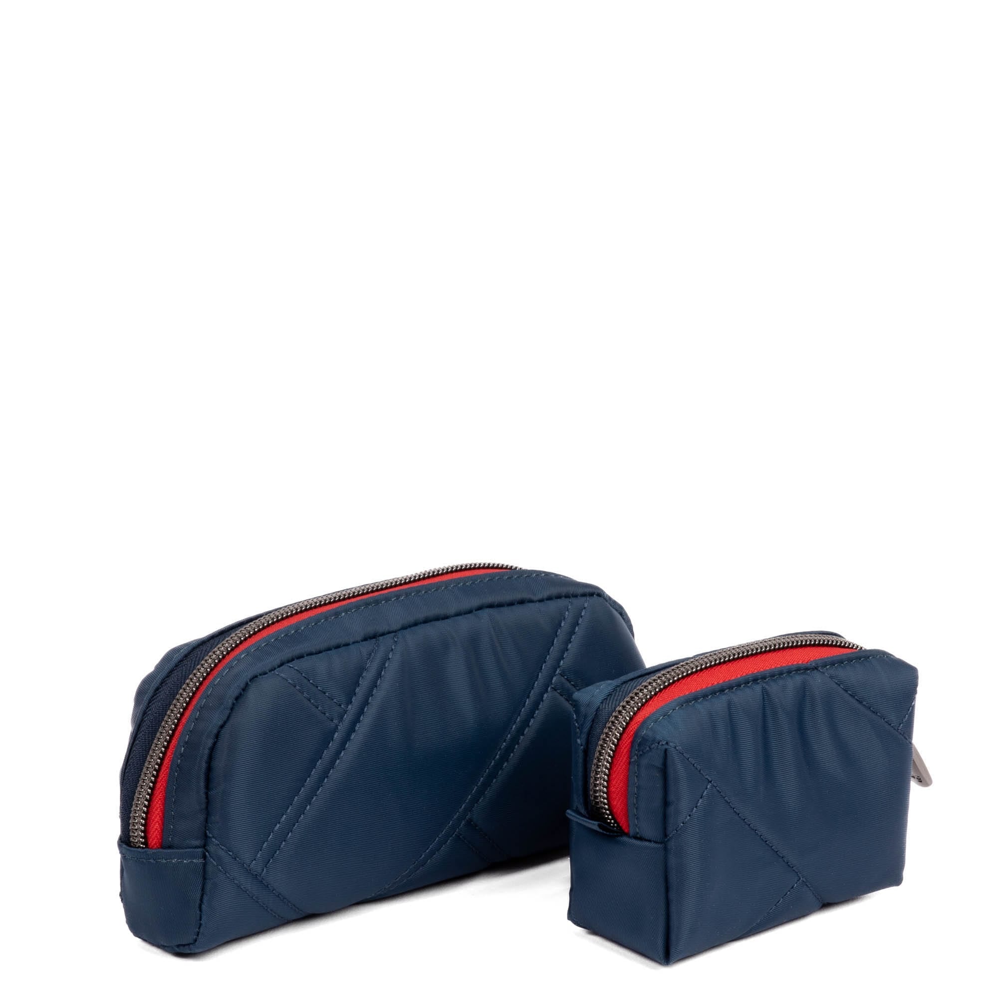 Bobsled XL Eyeglass Case & Choo Choo Mini Pill Box Set - BLUE MOON - BobsledXL_ChooChooMini_Navy_04