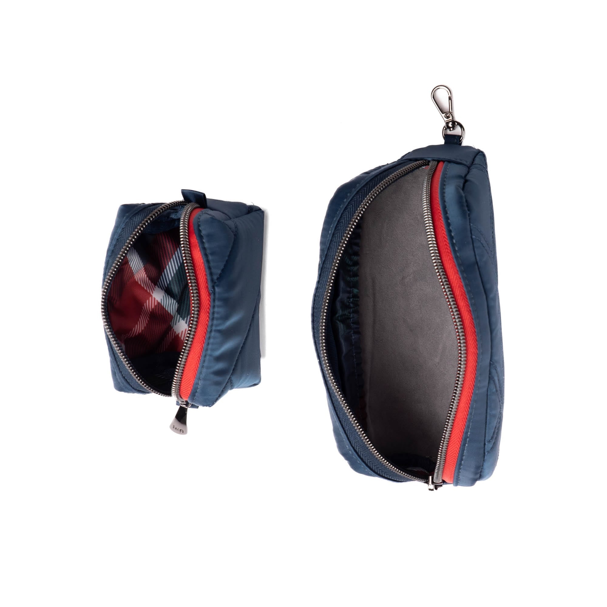 Bobsled XL Eyeglass Case & Choo Choo Mini Pill Box Set - BLUE MOON - BobsledXL_ChooChooMini_Navy_05
