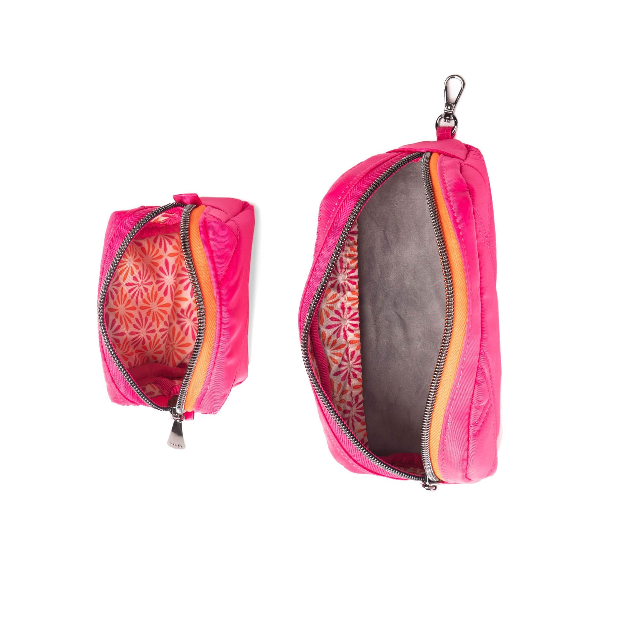 Bobsled XL Eyeglass Case & Choo Choo Mini Pill Box Set - PLAYFUL PLAID - BobsledXL_ChooChooMini_RosettaPink_04