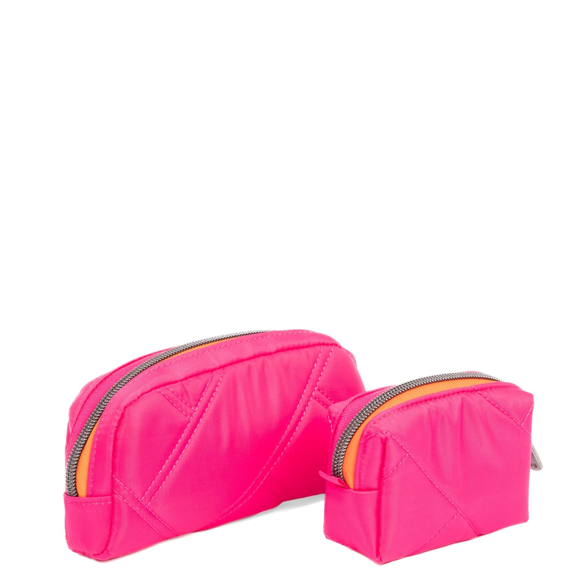 Bobsled XL Eyeglass Case & Choo Choo Mini Pill Box Set - PLAYFUL PLAID - BobsledXL_ChooChooMini_RosettaPink_05