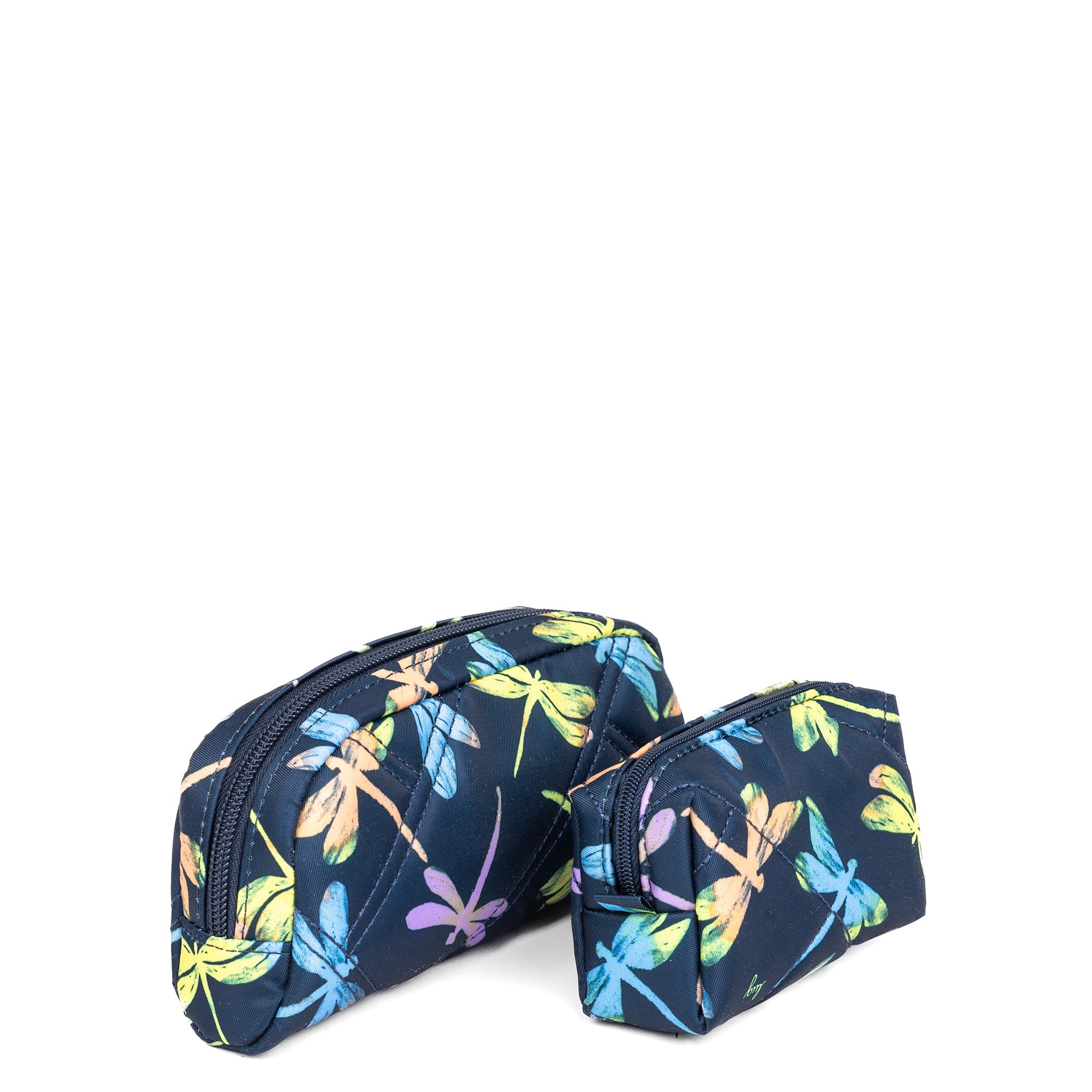 Bobsled XL Eyeglass Case & Choo Choo Mini Pill Box Set - GARDENIA GREEN - BobsledXL_MiniChooChoo_DragonflyIcepop_04