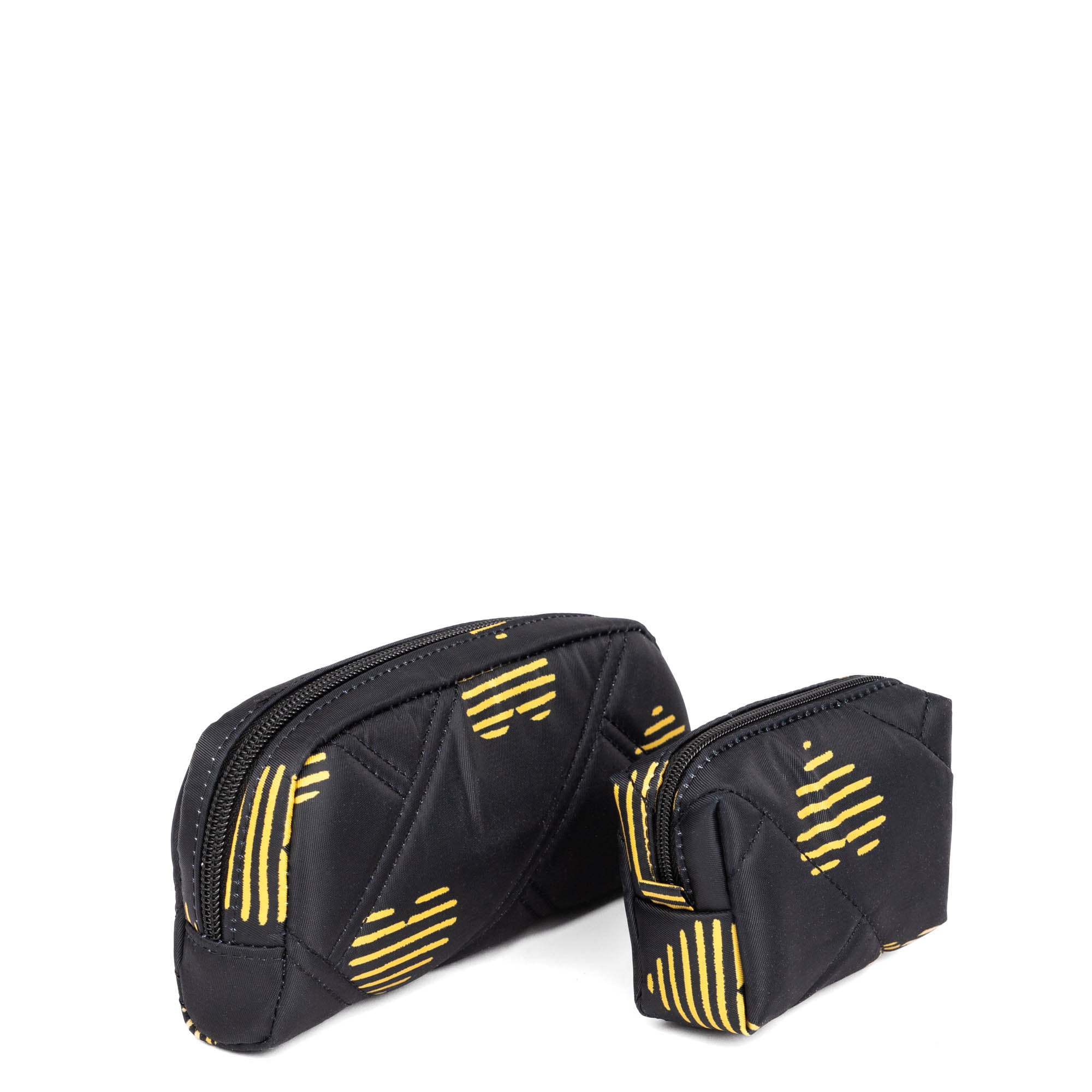 Bobsled XL Eyeglass Case & Choo Choo Mini Pill Box Set - GARDENIA GREEN - BobsledXL_MiniChooChoo_HeartsGold_04