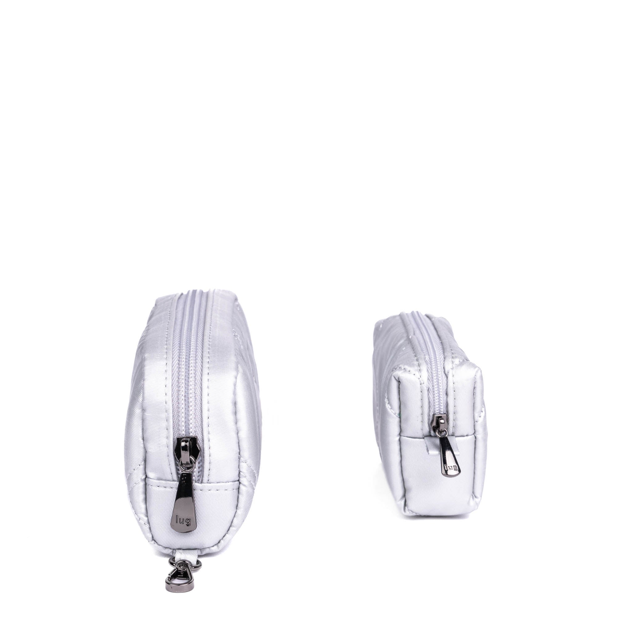 Bobsled XL Eyeglass Case & Choo Choo Mini Pill Box Set - METALLIC SILVER - BobsledXL_MiniChooChoo_MetallicSilver_03_658e8cc1-88ca-4b73-ad62-75d5f9cfc85e