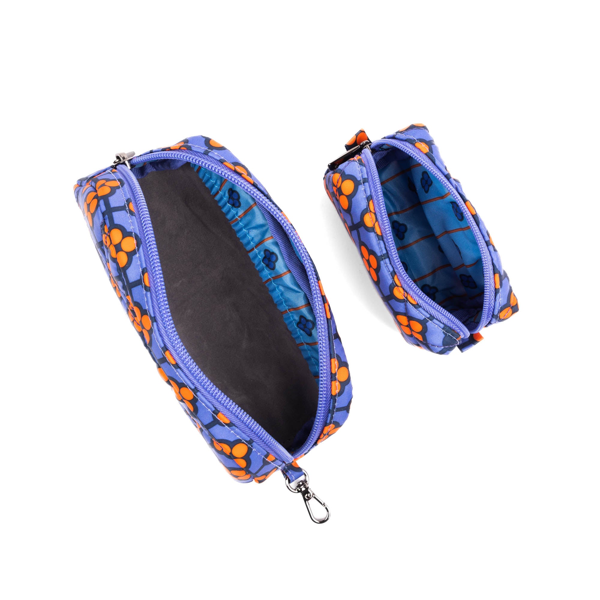 Bobsled XL Eyeglass Case & Choo Choo Mini Pill Box Set - GARDENIA GREEN - BobsledXL_MiniChooChoo_VeryBerryBlue_05