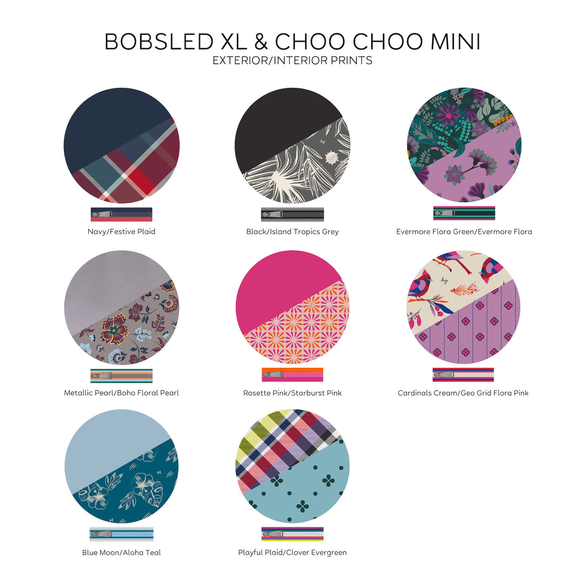 Bobsled XL Eyeglass Case &amp; Choo Choo Mini Pill Box Set