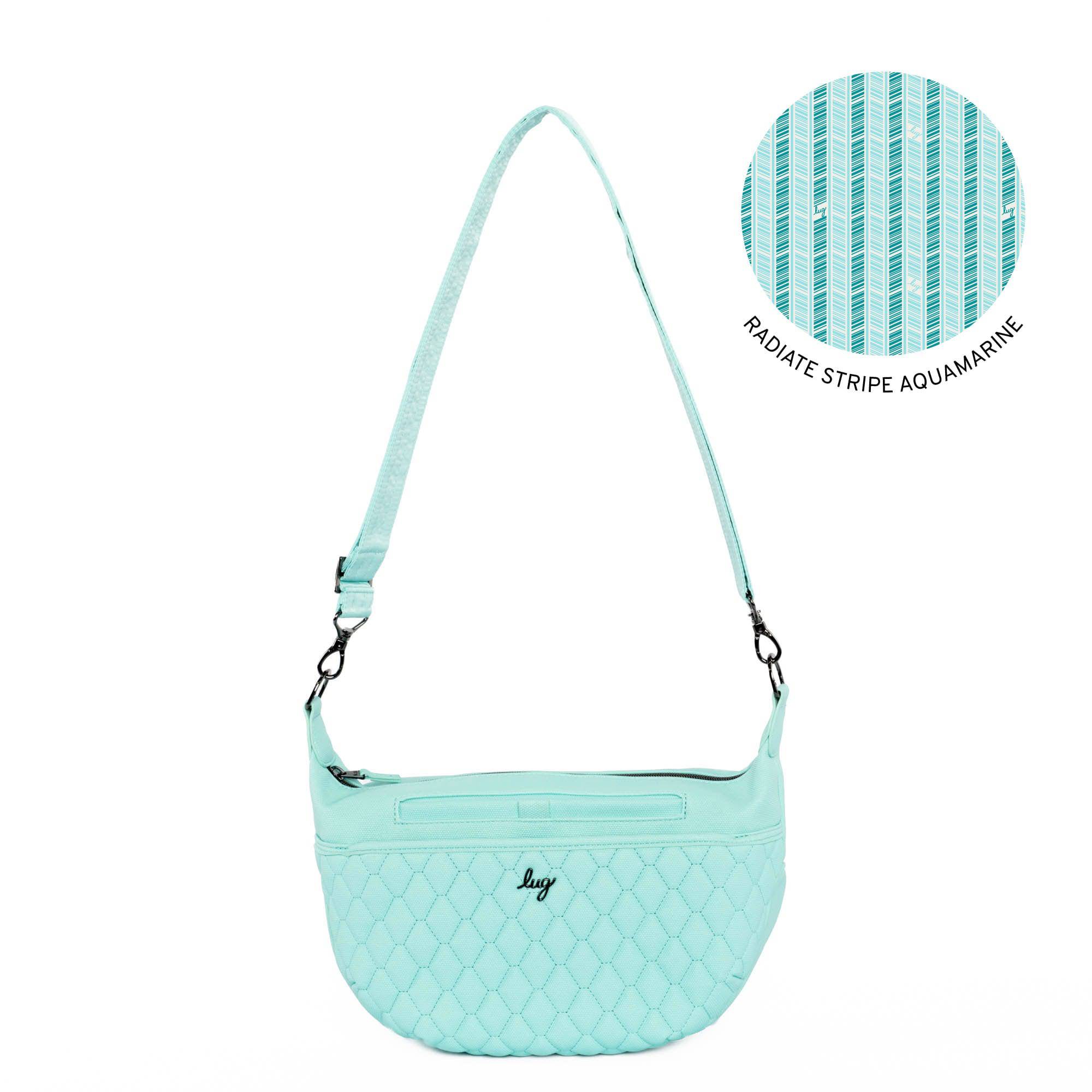 Bolero Matte Luxe VL Crossbody Bag - AQUAMARINE - Bolero-ML_AquamarineBlue