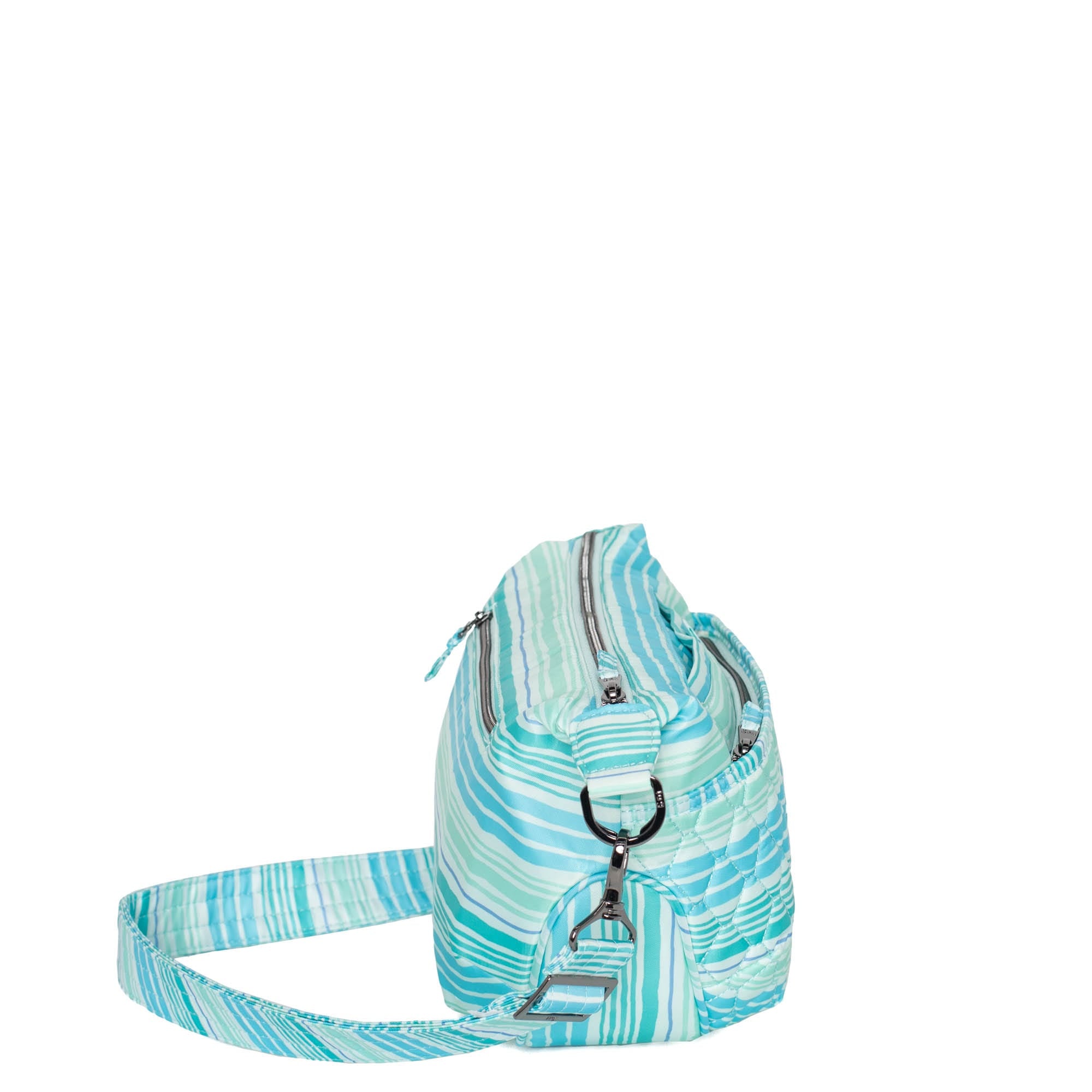 Bolero Crossbody Bag - LOVE WAVES AQUA - Bolero_LoveWavesAqua_03