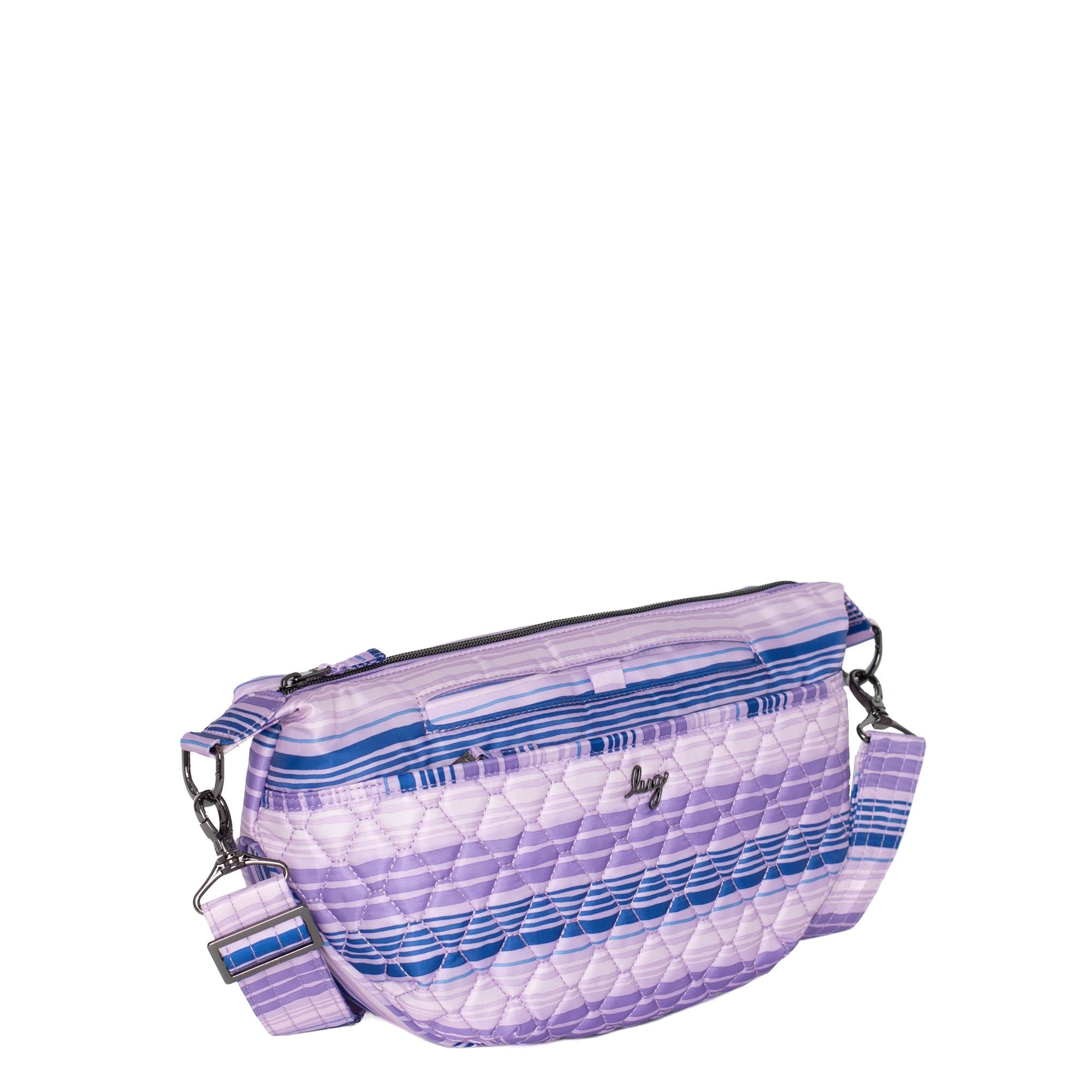 Bolero Crossbody Bag - LOVE WAVES PURPLE - Bolero_LoveWavesPurple_02