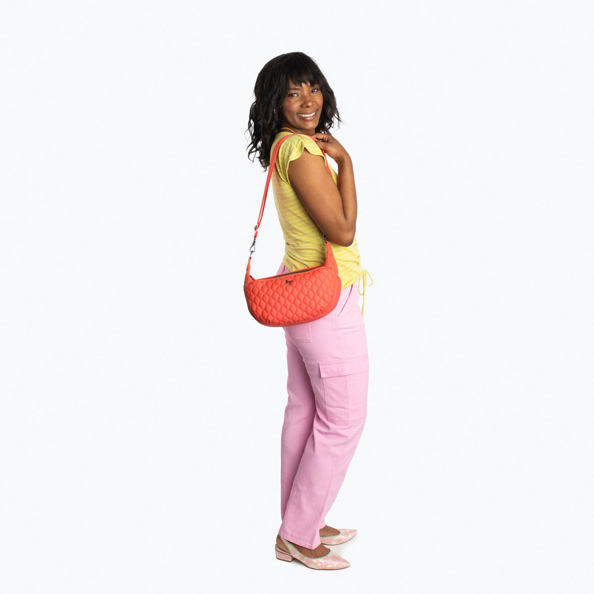 Bolero Matte Luxe VL Crossbody Bag - - Bolero_MatteLuxe_BagProportions_01