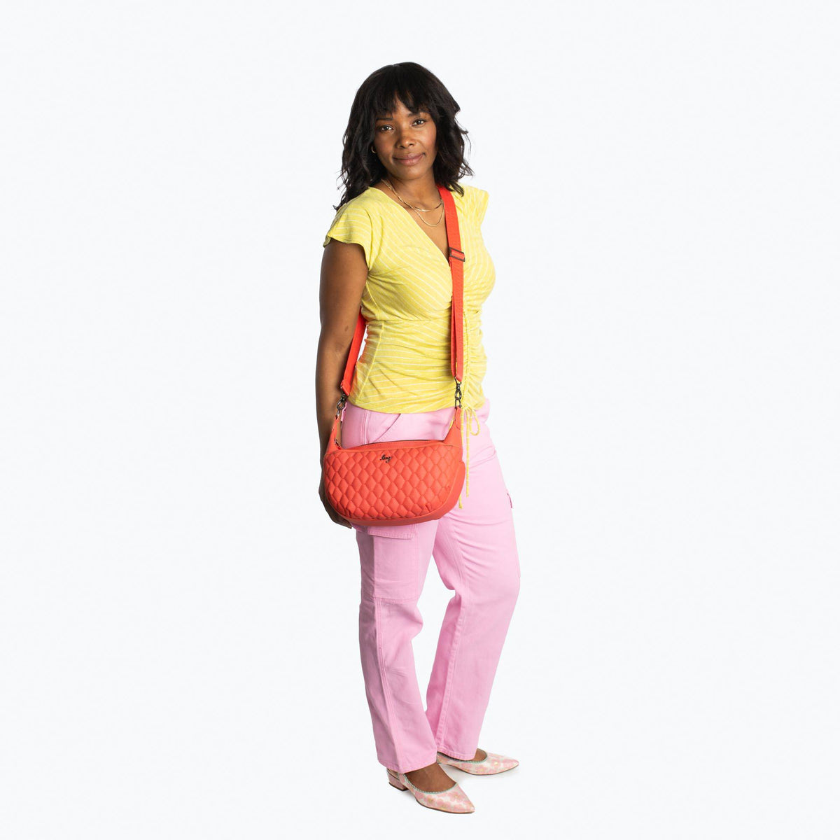 Bolero Matte Luxe VL Crossbody Bag - - Bolero_MatteLuxe_BagProportions_02