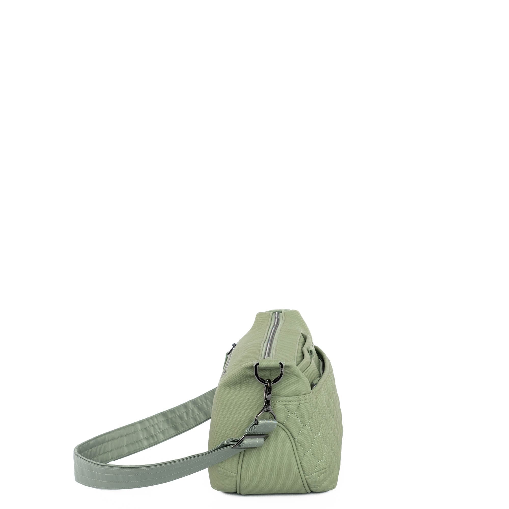 Bolero Matte Luxe VL Crossbody Bag - SAGE GREEN - Bolero_MatteLuxe_SageGreen_03