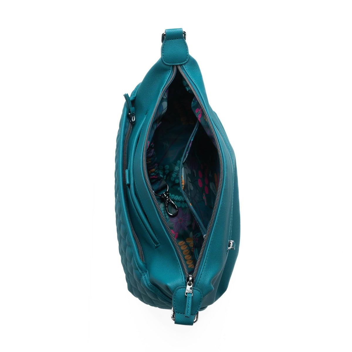 Bolero Matte Luxe VL Crossbody Bag - TEAL - Bolero_MatteLuxe_Teal_05