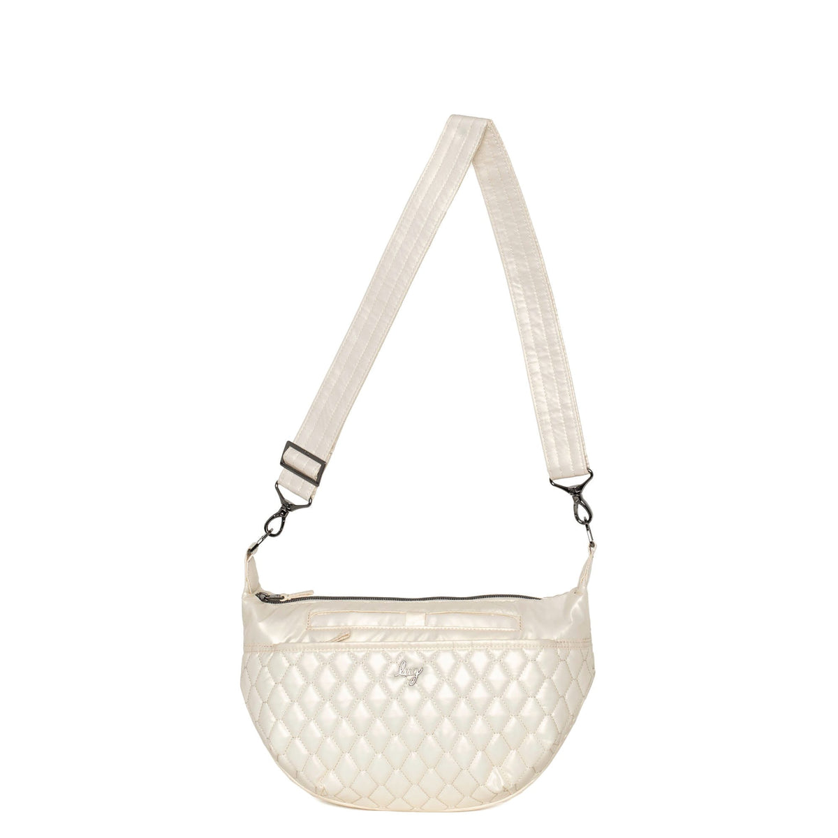 Bolero Crossbody Bag - METALLIC CHAMPAGNE - Bolero_MetallicChampagne_01