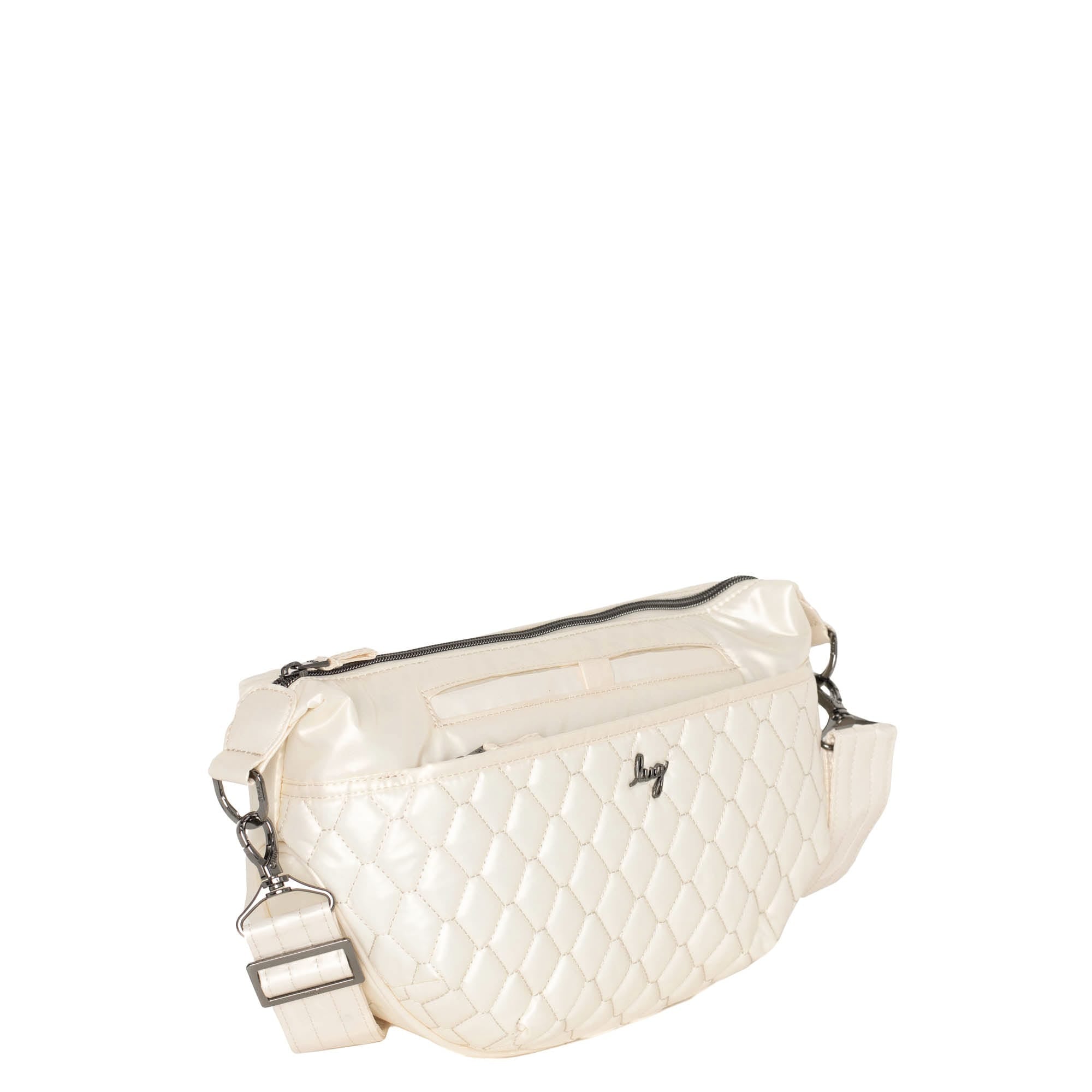 Bolero Crossbody Bag - METALLIC CHAMPAGNE - Bolero_MetallicChampagne_02
