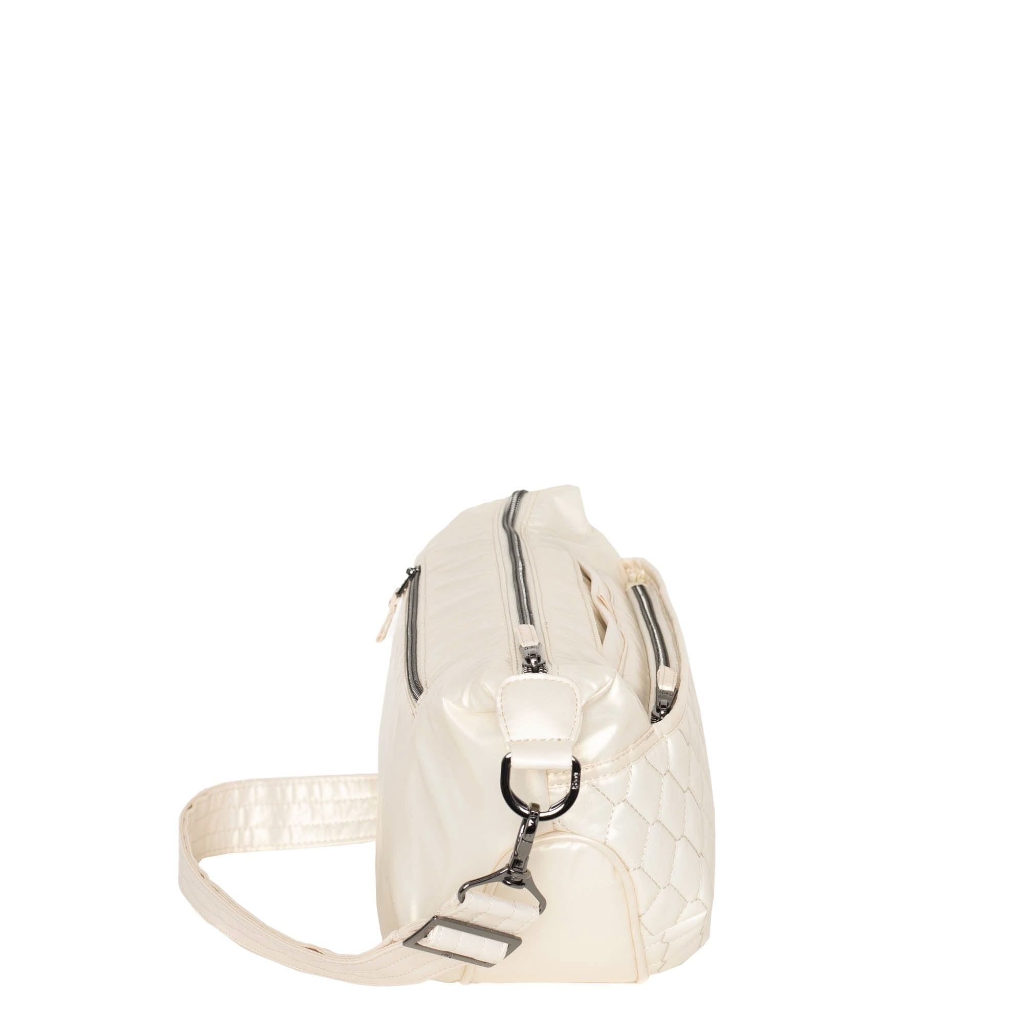 Bolero Crossbody Bag - METALLIC CHAMPAGNE - Bolero_MetallicChampagne_03