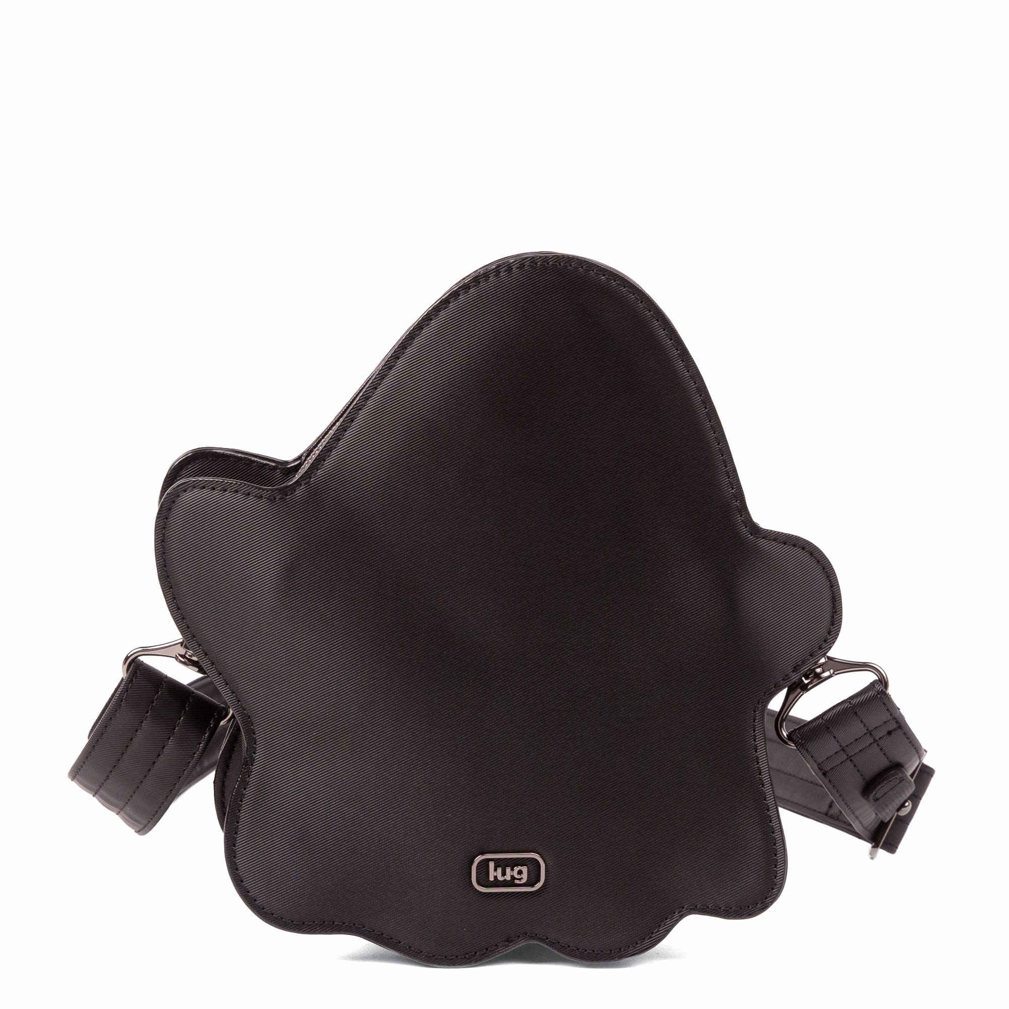 Boo Satin Luxe VL Ghost Crossbody Bag - BLACK - BooSatinLuxe_Black_Angle_04