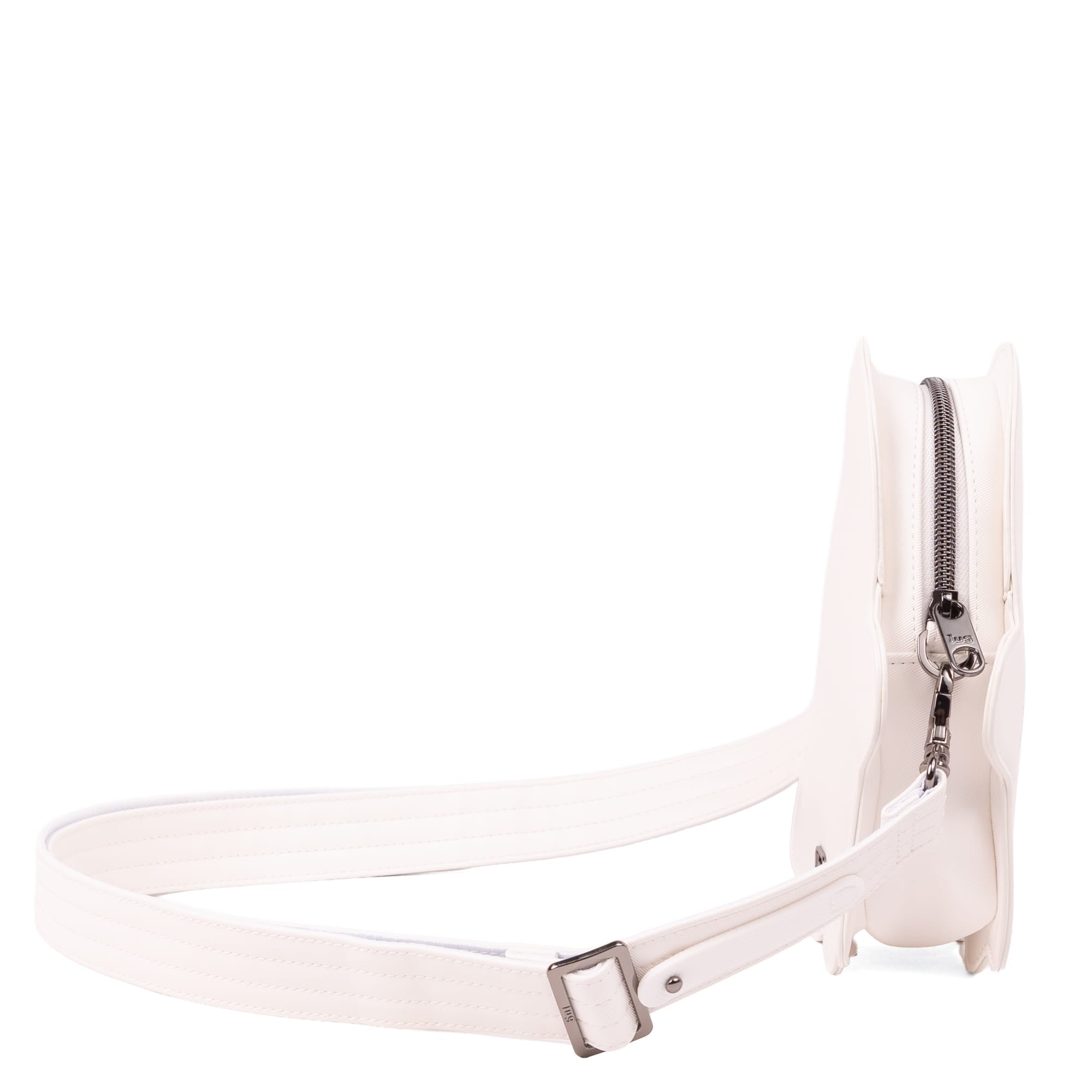 Boo Satin Luxe VL Ghost Crossbody Bag - WHITE - BooSatinLuxe_White_Angle_03