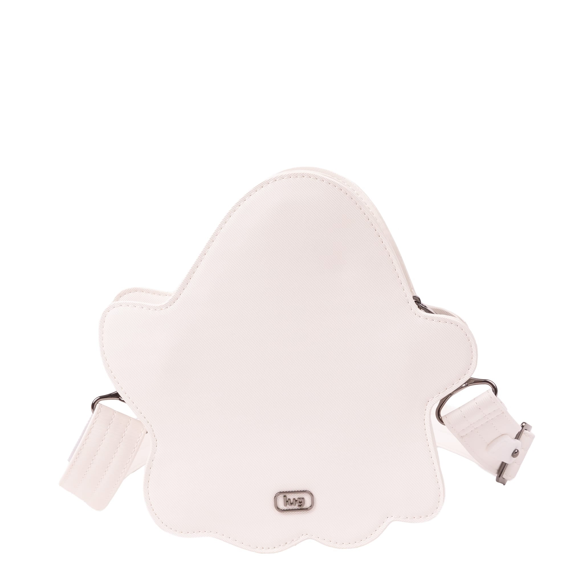 Boo Satin Luxe VL Ghost Crossbody Bag - WHITE - BooSatinLuxe_White_Angle_04