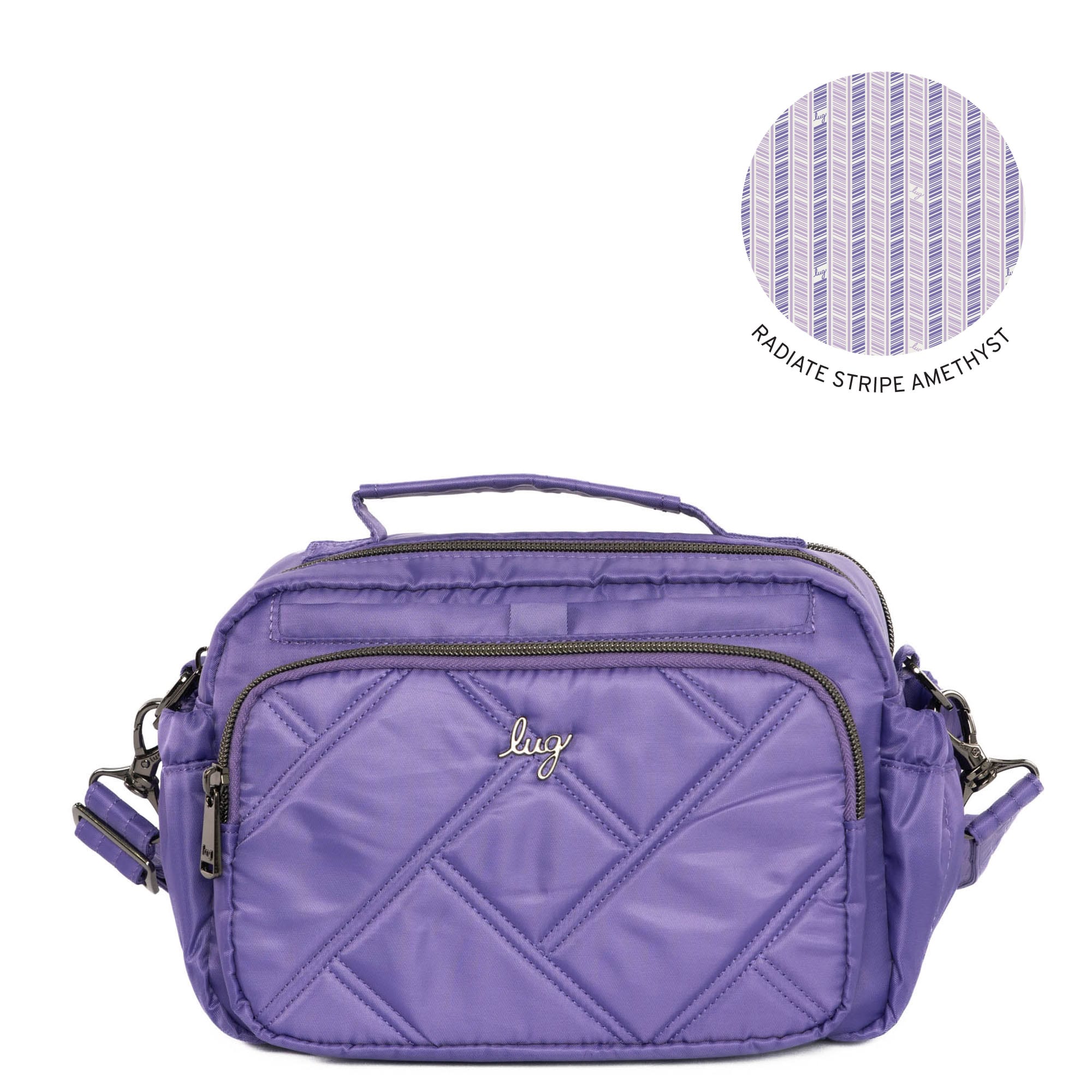 Boomer Crossbody Bag - AMETHYST - Boomer_AmethystPurple
