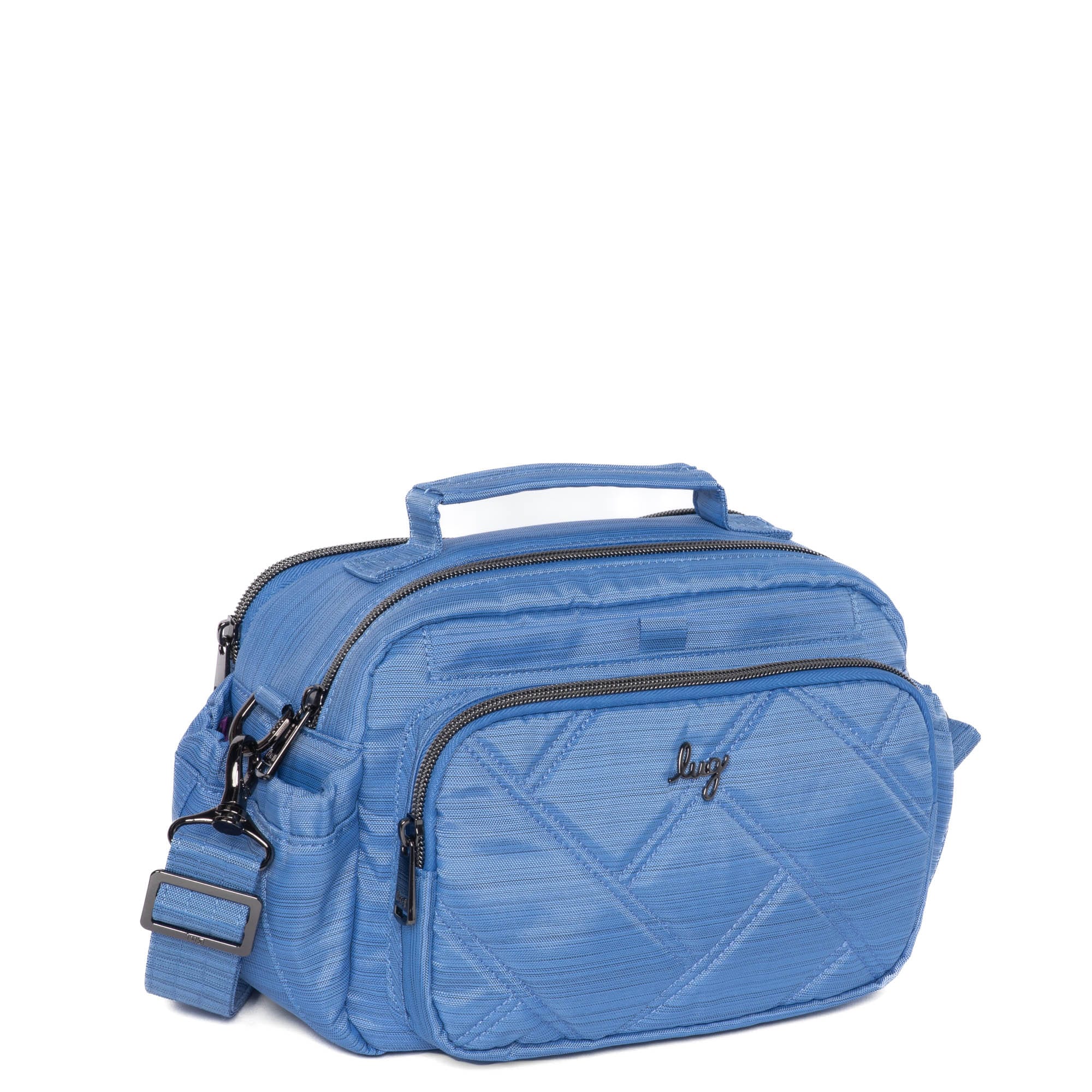 Boomer Crossbody Bag - BRUSHED GOLD - Boomer_BrushedMarina_02