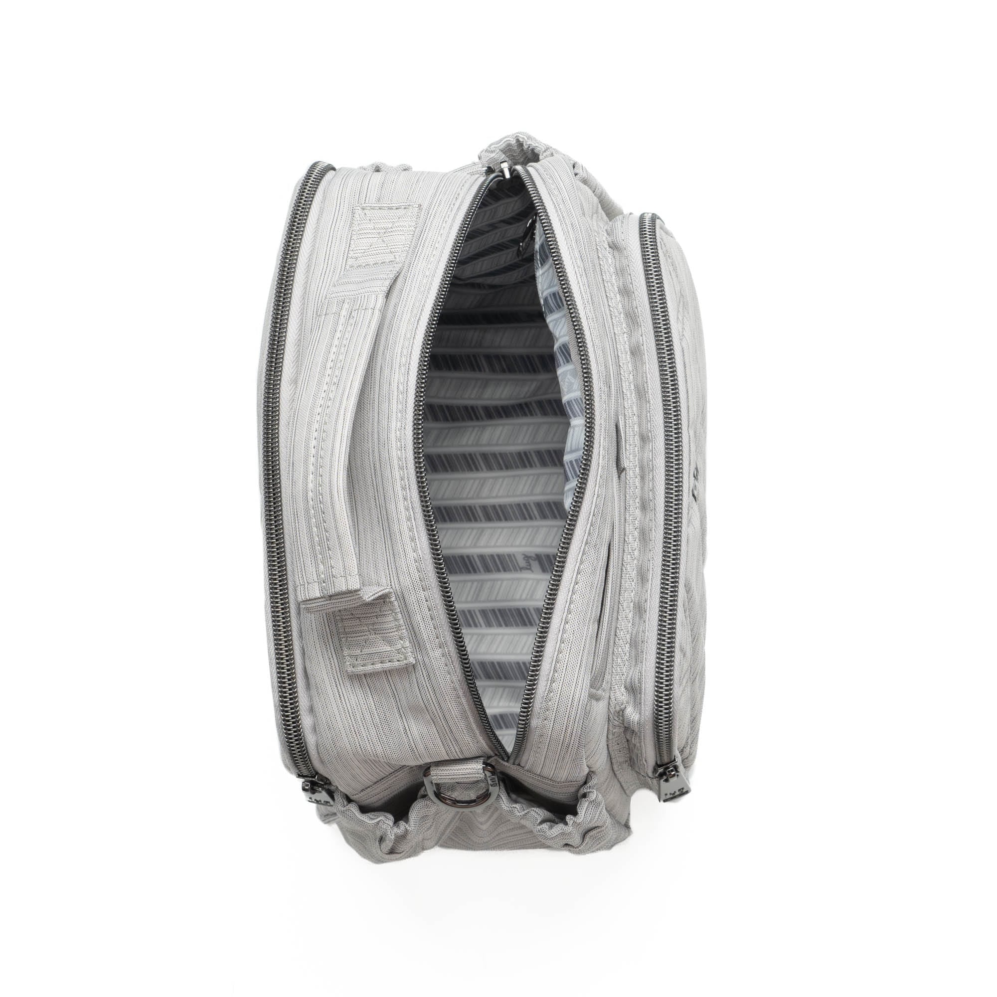 Boomer Crossbody Bag - BRUSHED SILVER 2 - Boomer_BrushedSilver_05_c00adba5-d19c-4ac4-888c-91c4a0e64ff9