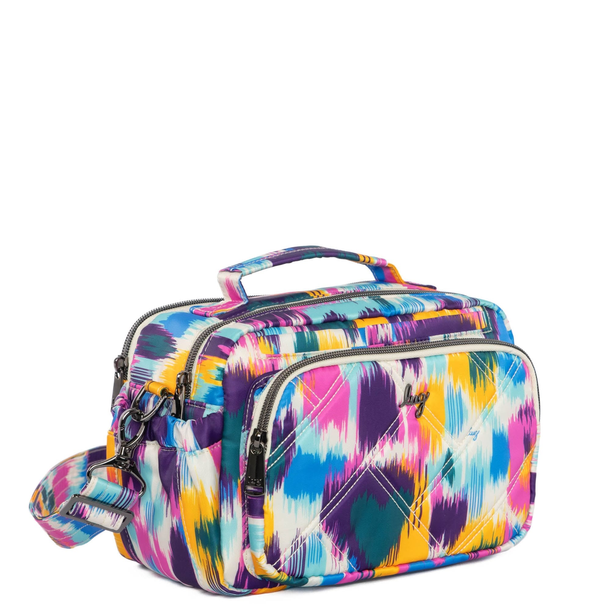 Boomer Crossbody Bag - HEART IKAT MULTI - Boomer_HeartikatMulti_02