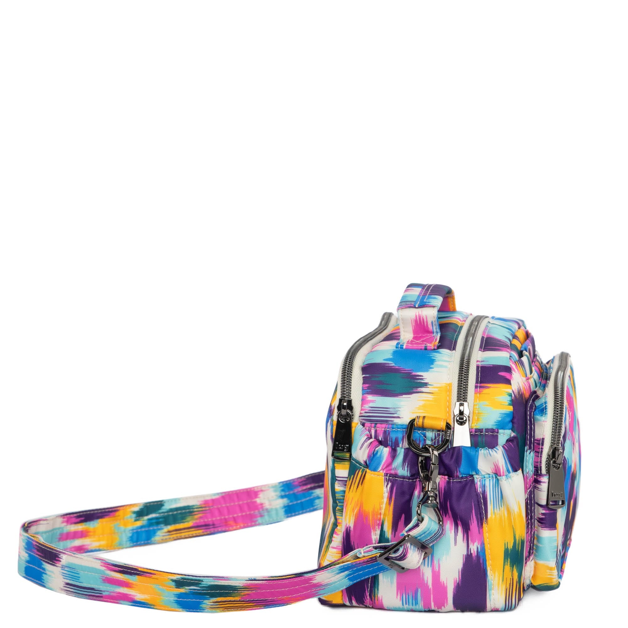 Boomer Crossbody Bag - HEART IKAT MULTI - Boomer_HeartikatMulti_03