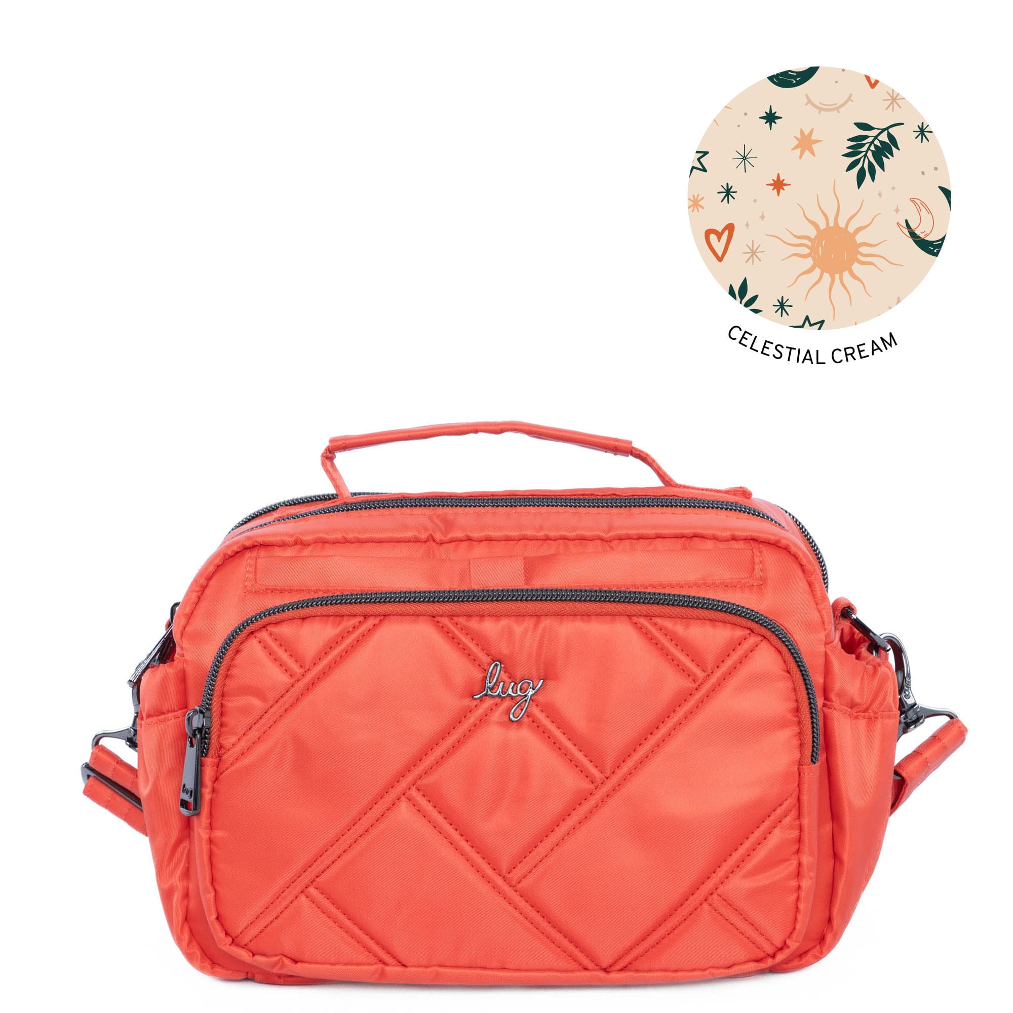 Boomer Crossbody Bag - PAPAYA - Boomer_Papaya