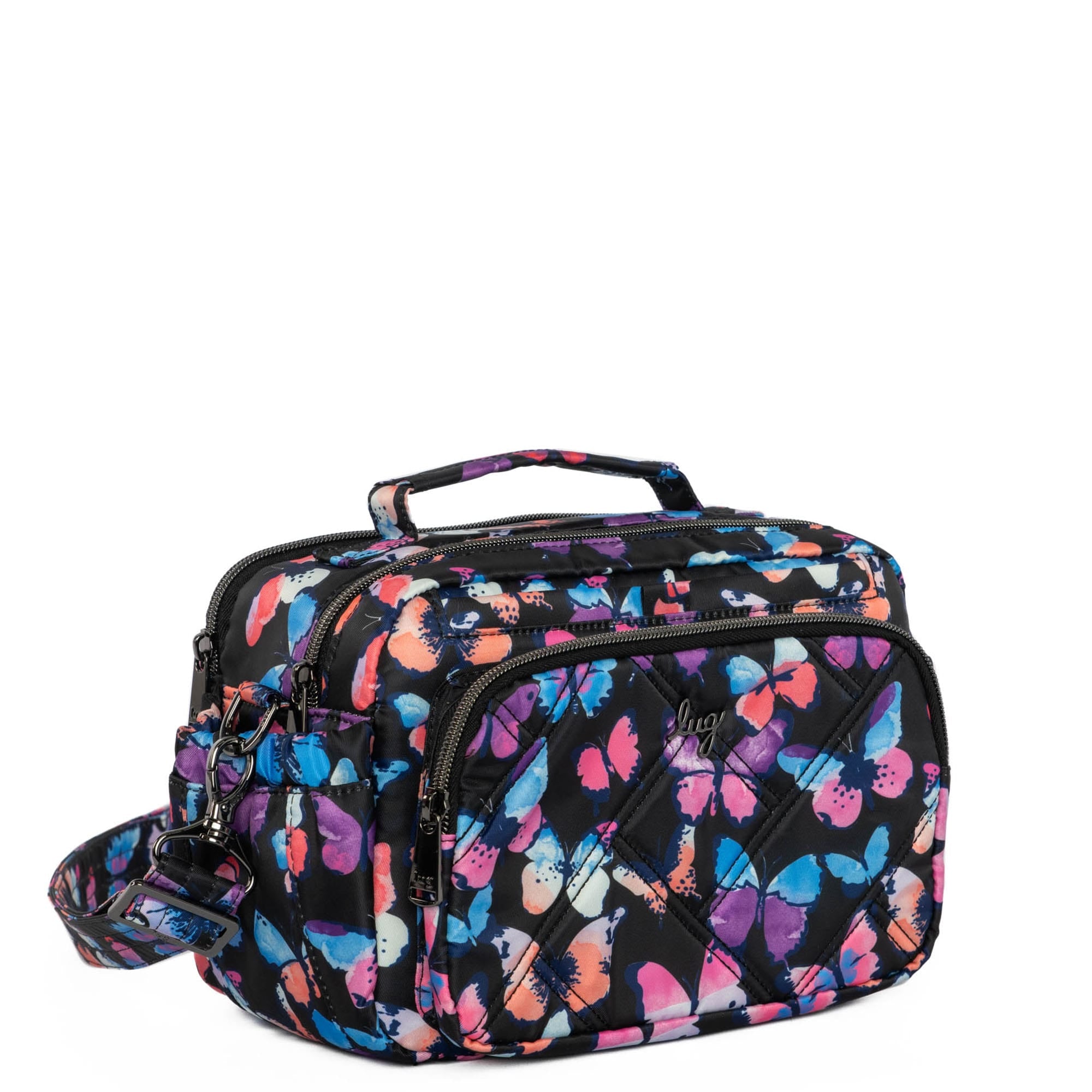 Boomer Crossbody Bag - WATERCOLOR BUTTERFLIES - Boomer_WatercolourButterflies_02