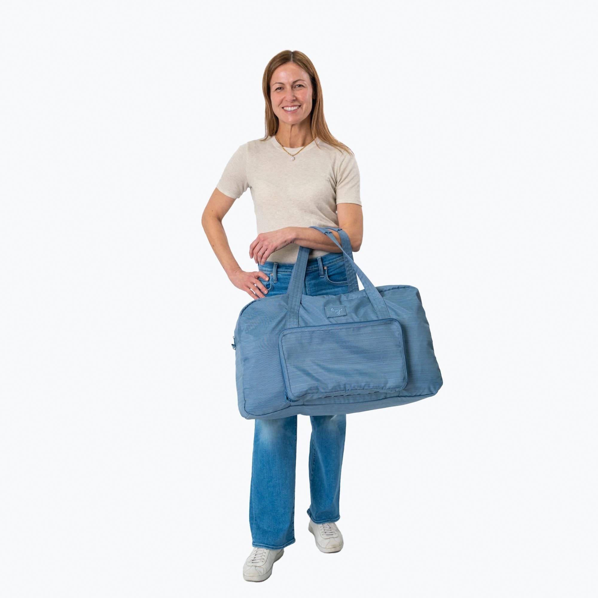 Bossa Nova 2 Packable Duffel Bag - - BossaNova2Packable_Lifestyle_BagProportions_01