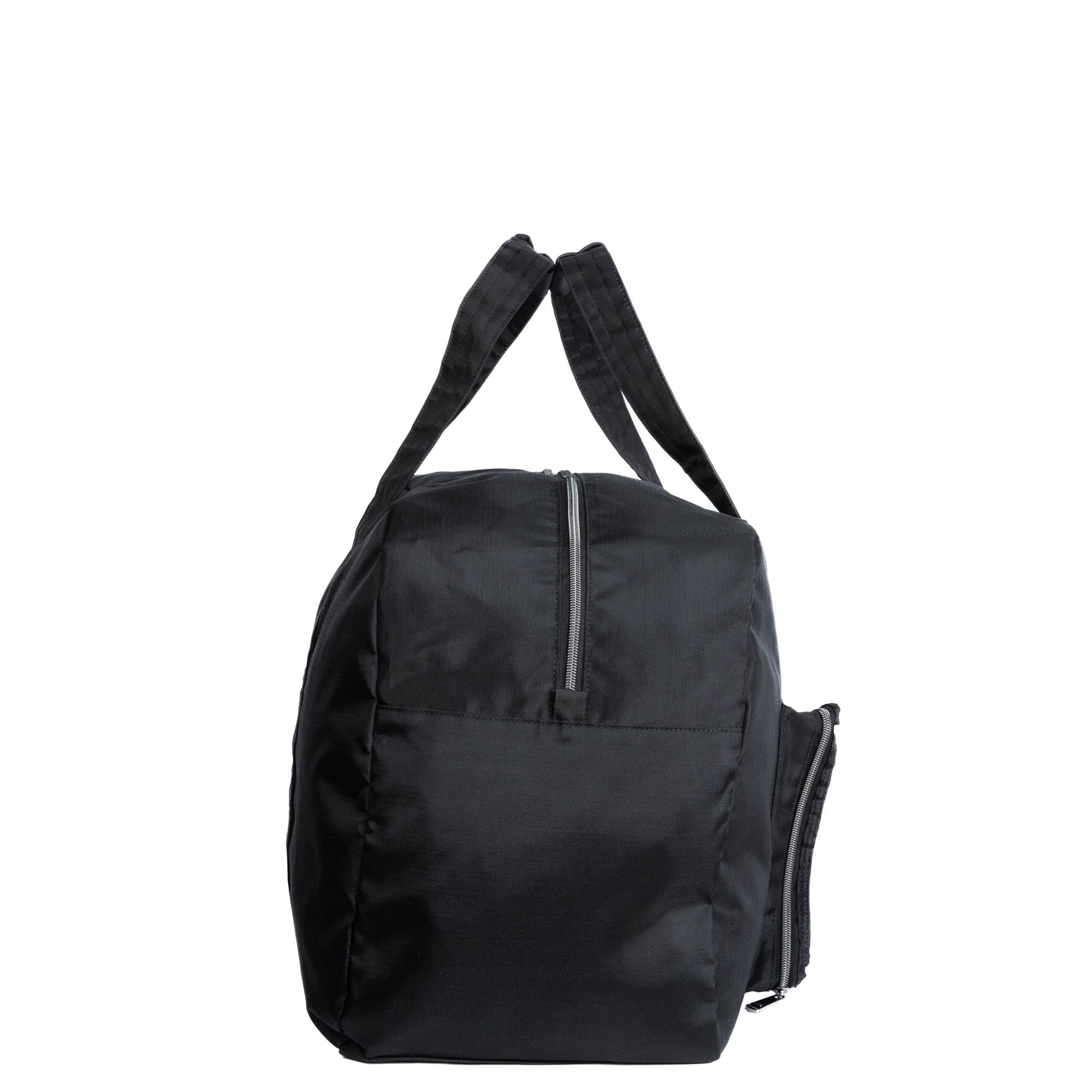 Bossa Nova Packable Duffel Bag - BRUSHED BLACK - BossaNovaPackable_BrushedBlack_03
