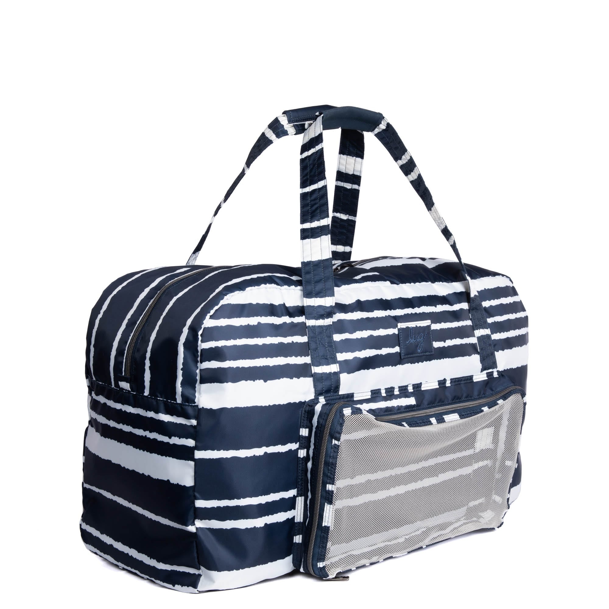 Bossa Nova Packable Duffel Bag - NAVY STRIPE - BossaNovaPackable_NavyStripe_02