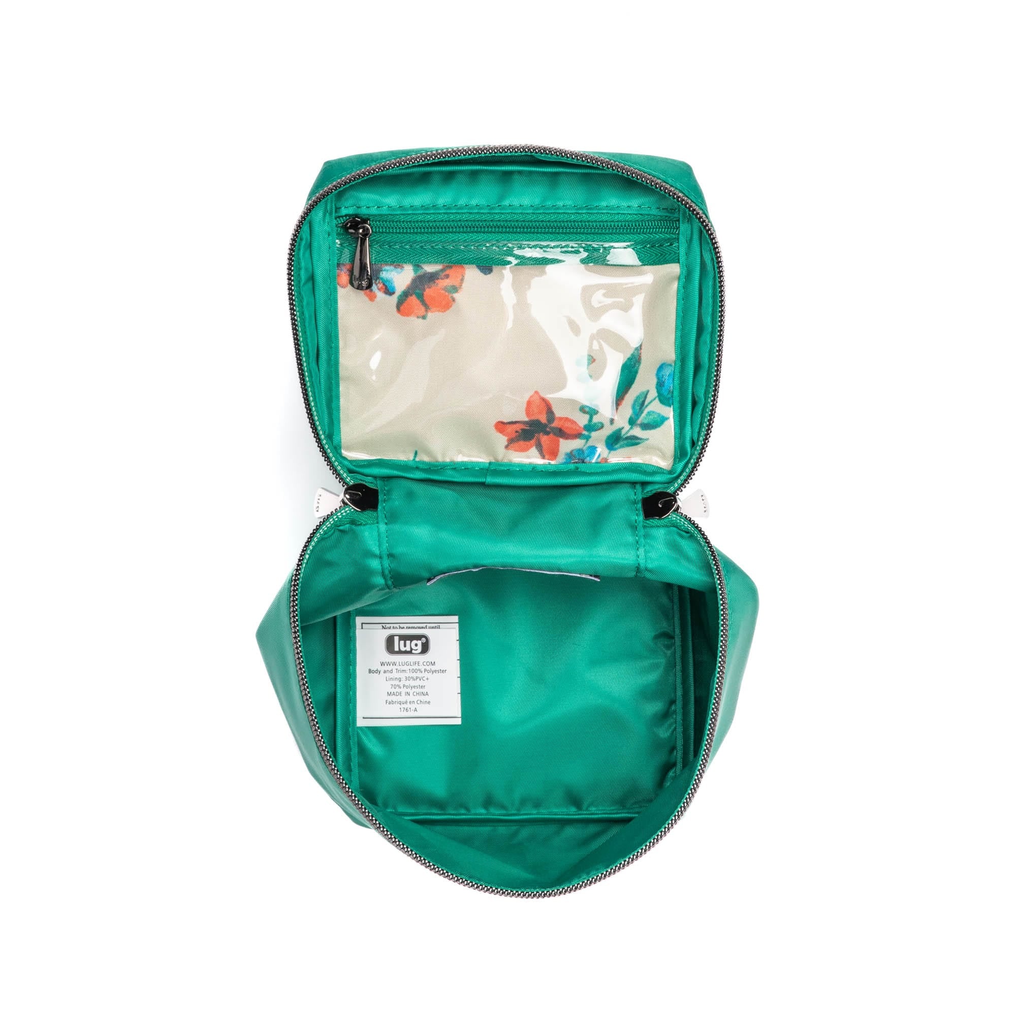Box Top Cosmetic Case - KELLY GREEN - BoxTopPouchSingle_KellyGreen_05