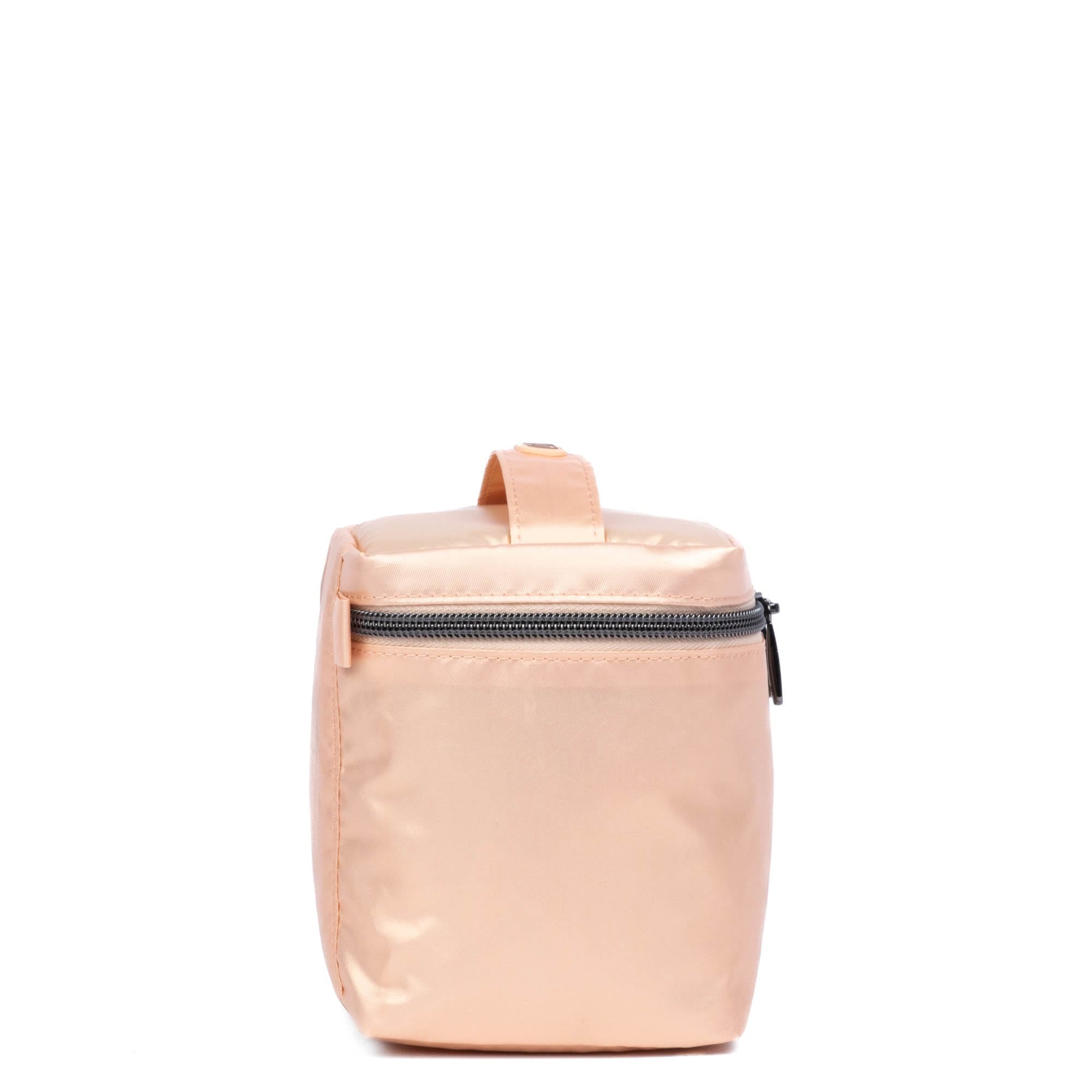 Box Top Cosmetic Case - METALLIC ROSE GOLD - BoxTopPouchSingle_MetallicRoseGold_03