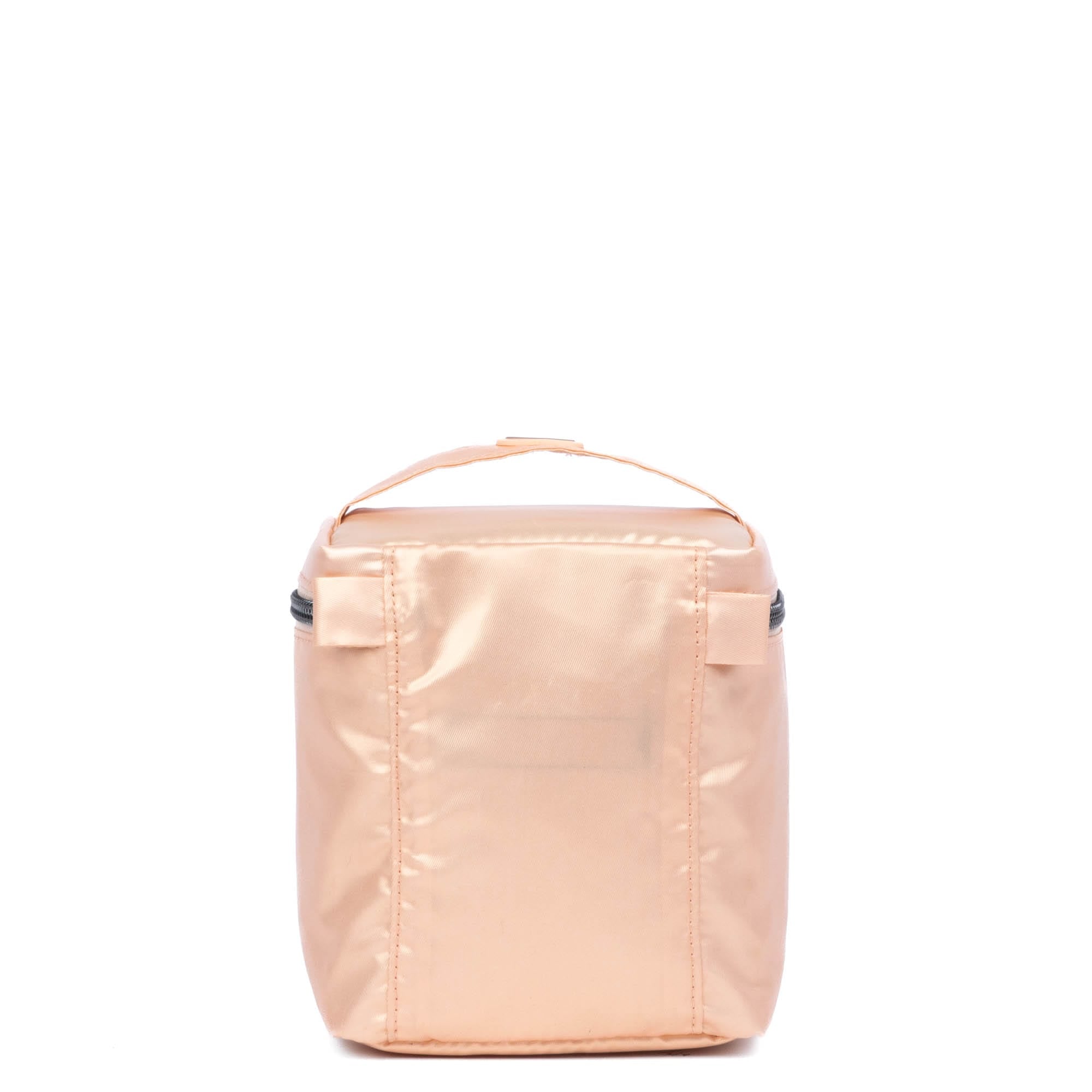 Box Top Cosmetic Case - METALLIC ROSE GOLD - BoxTopPouchSingle_MetallicRoseGold_04