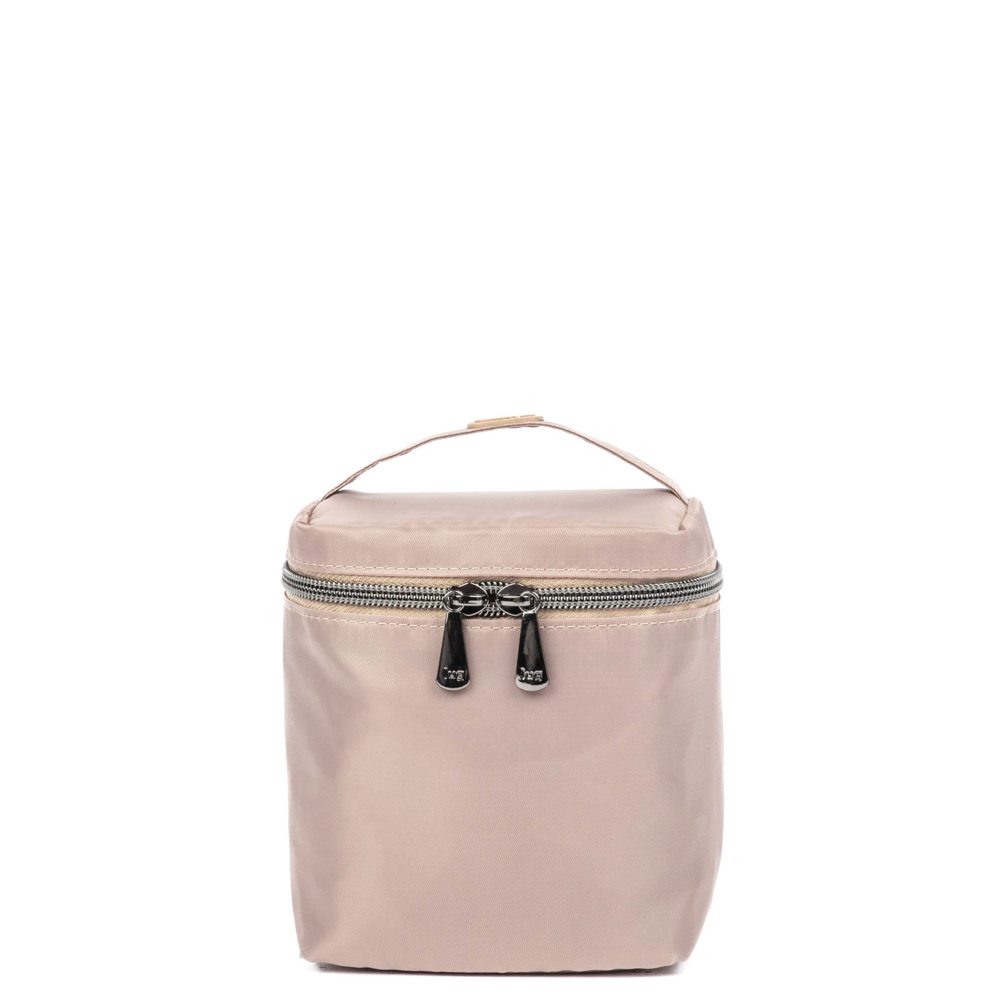 Box Top Cosmetic Case - SAND TAUPE - BoxTopPouchSingle_SandTaupe_01